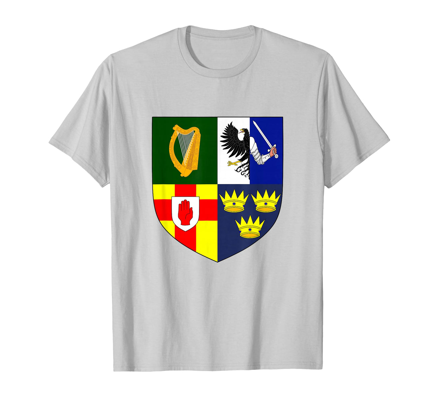 Ireland Provinces Coat of Arms Irish Emblem T-Shirt
