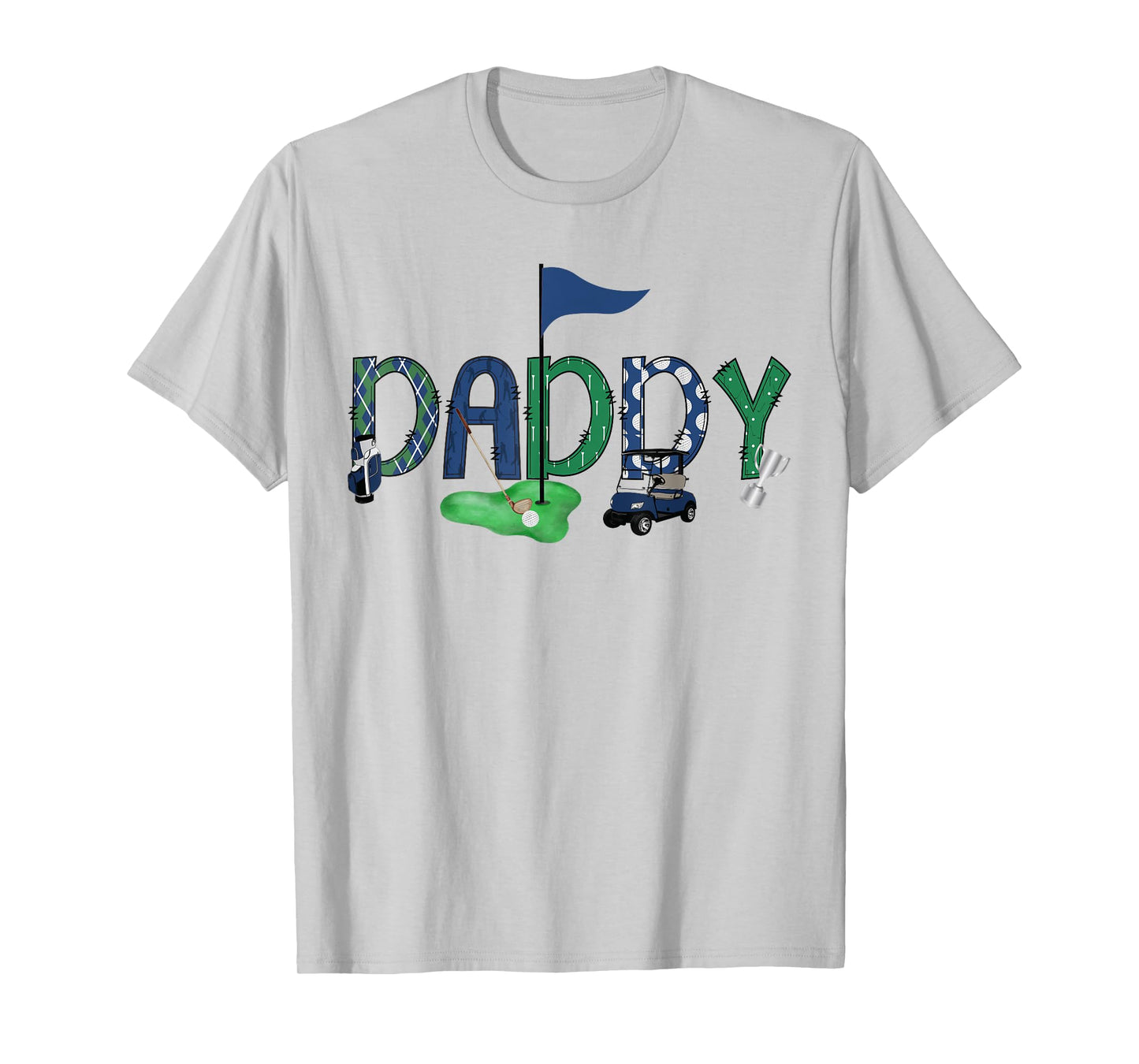 Daddy Of The Birthday Boy Hole in One Golf Sport Matching T-Shirt