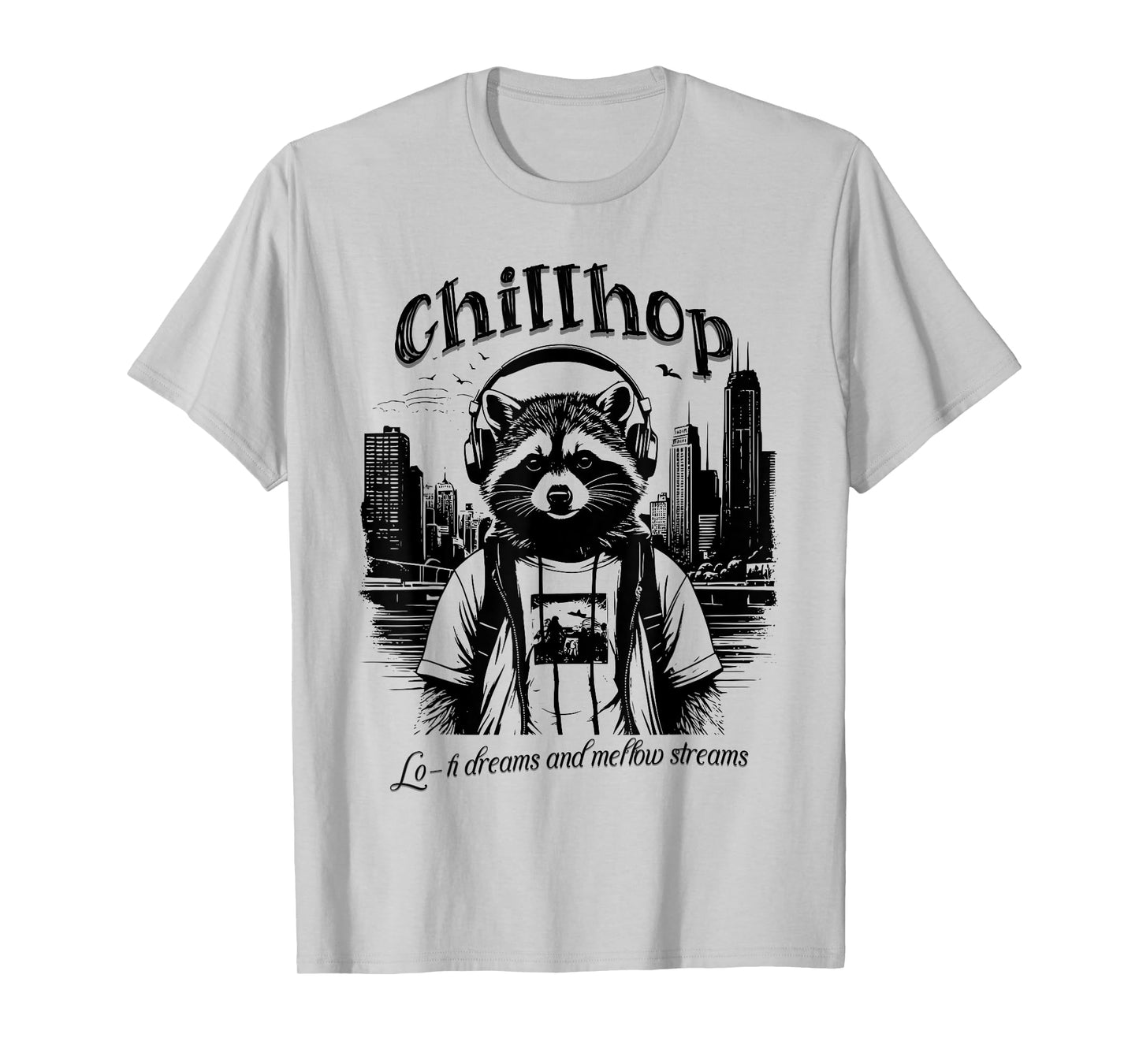 Chillhop Lo-fi Dreams and Mellow Streams T-Shirt