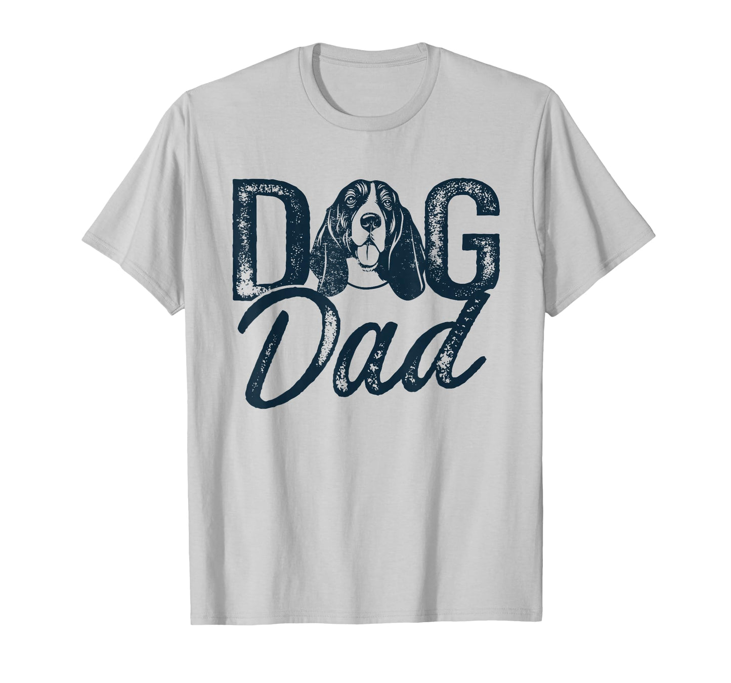 Basset Hound Dog Dad T-Shirt for Men