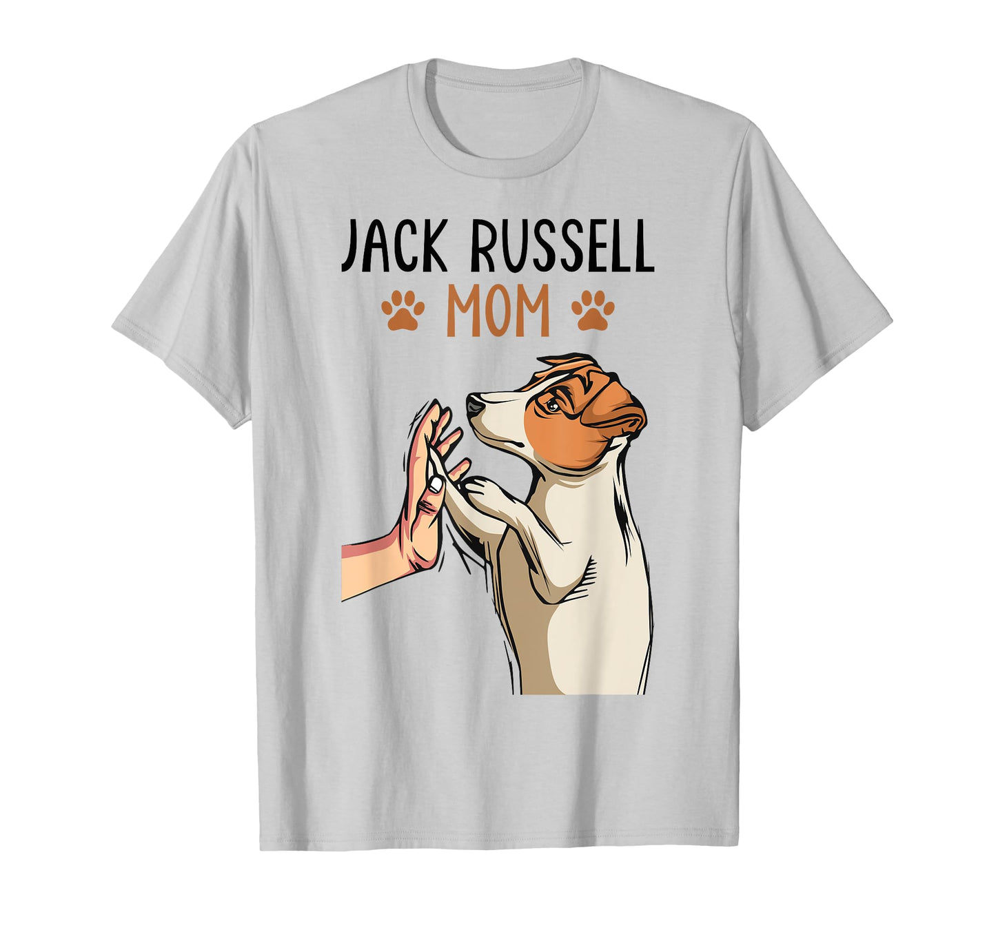 Jack Russell Terrier Mom Cute Dog Mama Funny Women T-Shirt