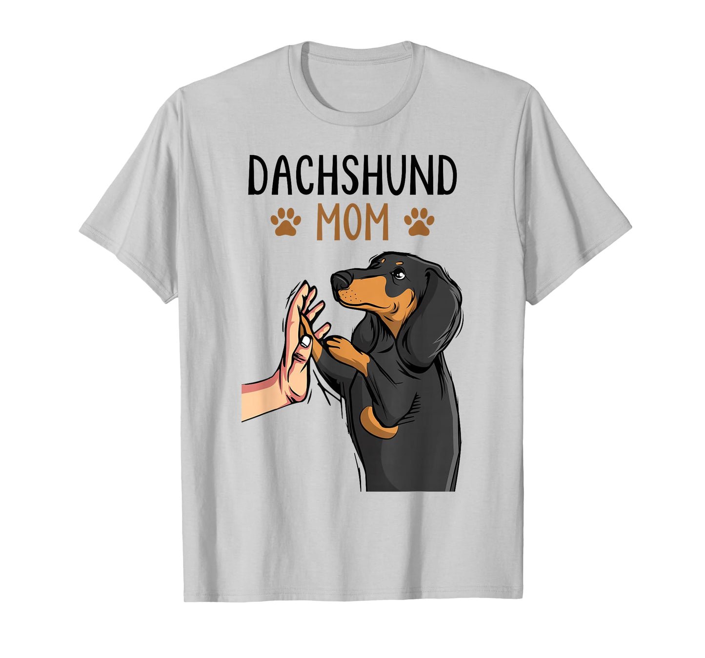 Dachshund Mom Funny Weenie Mama Dog Lover Women T-Shirt
