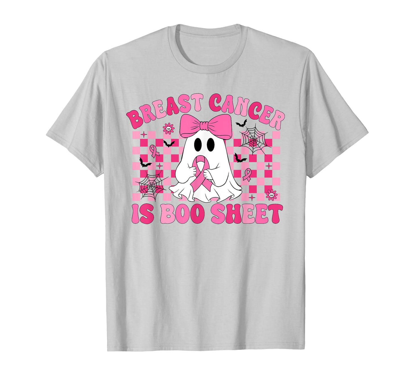 Breast Cancer Is Boo Sheet Breast Cancer Awareness Halloween T-Shirt