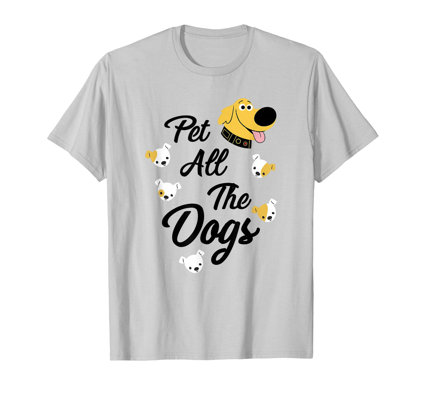 Disney Pixar UP Dug I Pet All The Dogs T-Shirt