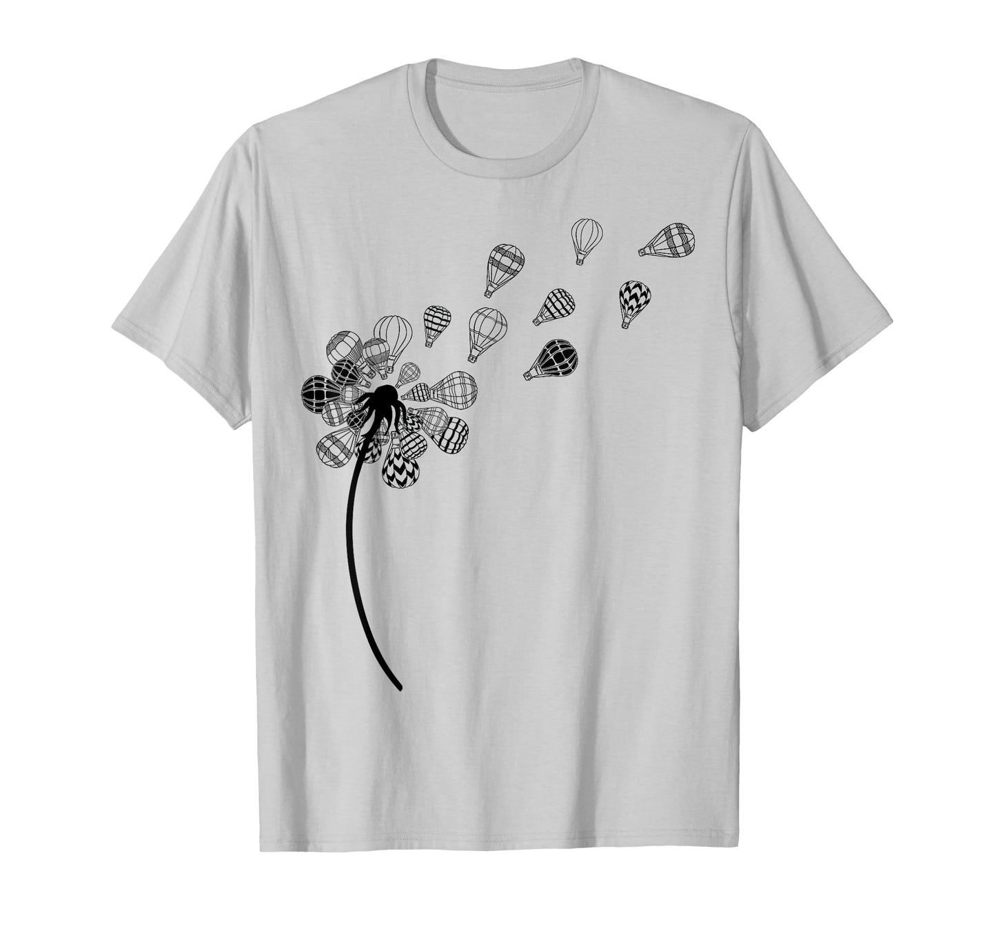 Dandelion Ballooning Shirt Hot Air Balloon Pilot Balloonist T-Shirt