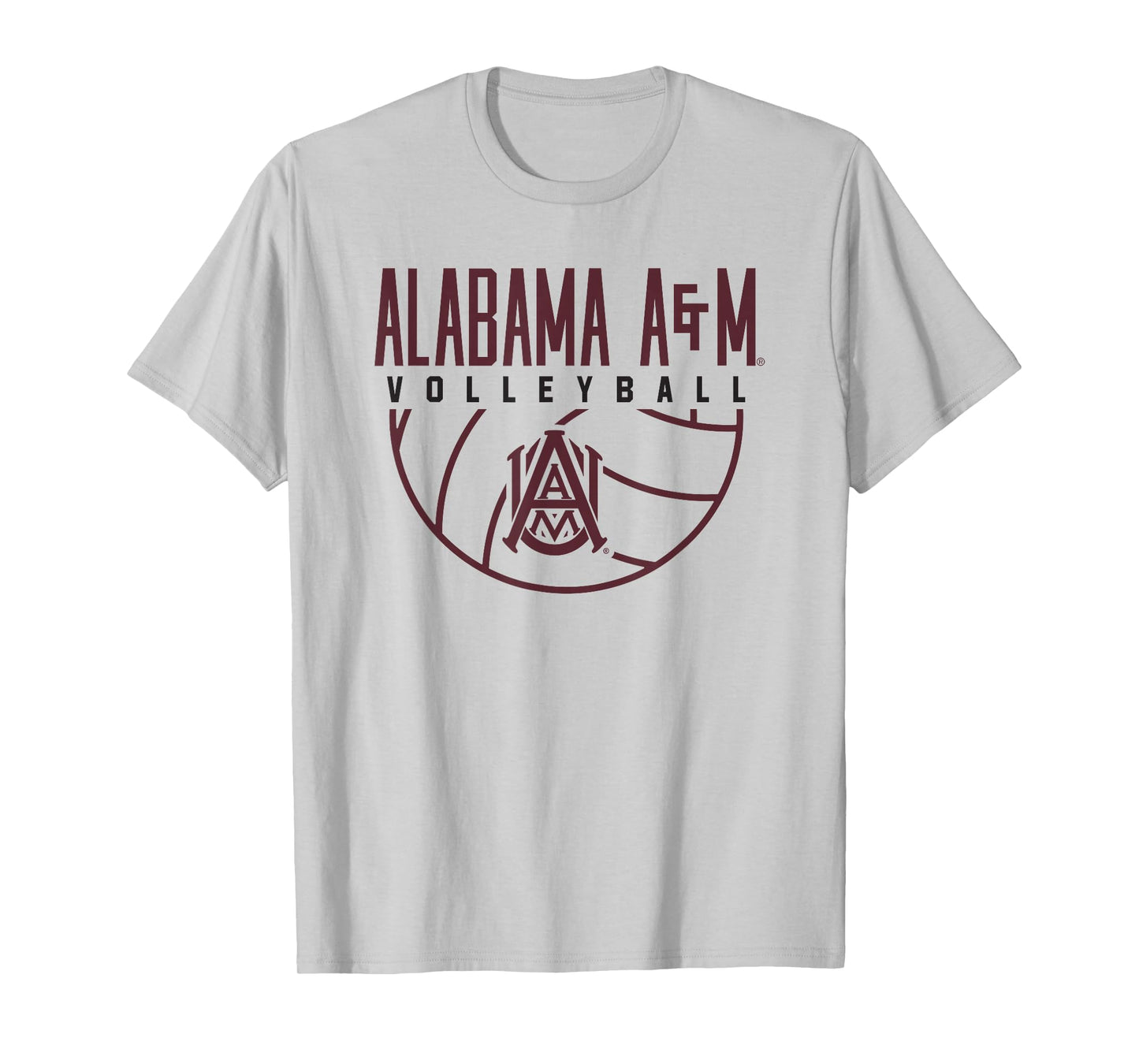 Alabama A&M University Bulldogs Volleyball Arch T-Shirt