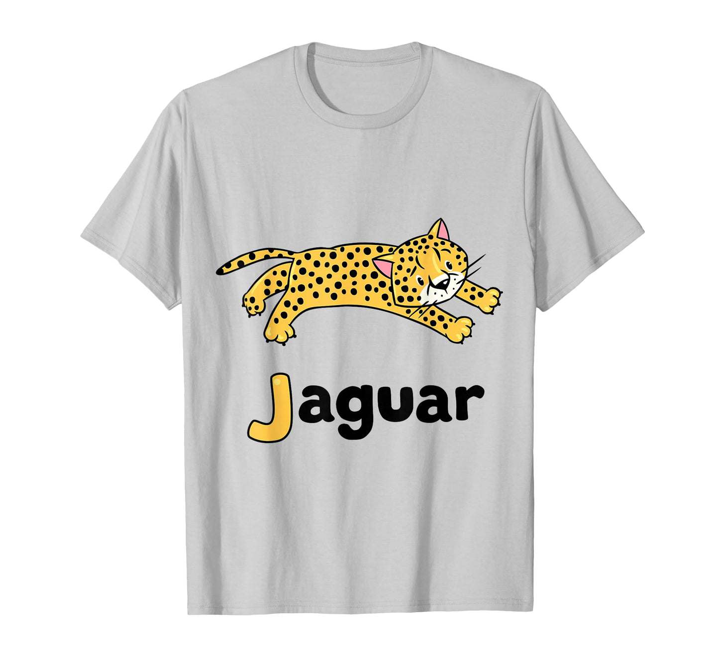 J is for Jaguar ABC Alphabet T-shirt for Teachers Students T-Shirt