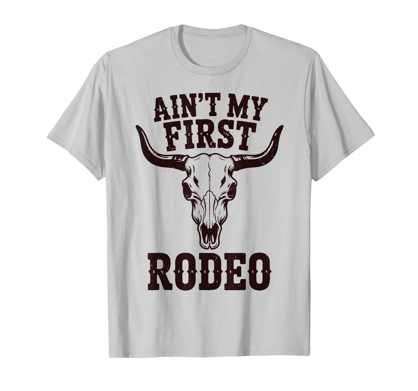 This Ain't My First Rodeo Retro Steer Skull Western Toddler T-Shirt