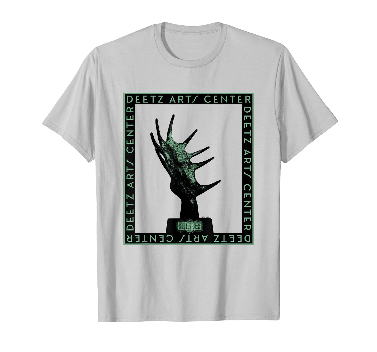 Beetlejuice Beetlejuice Deetz Arts Center Poster T-Shirt
