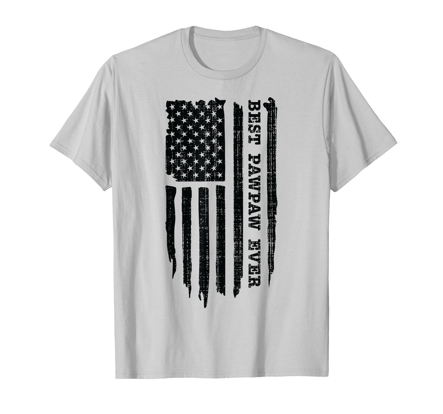 Best Pawpaw Ever American Flag Funny Father's Day T-Shirt