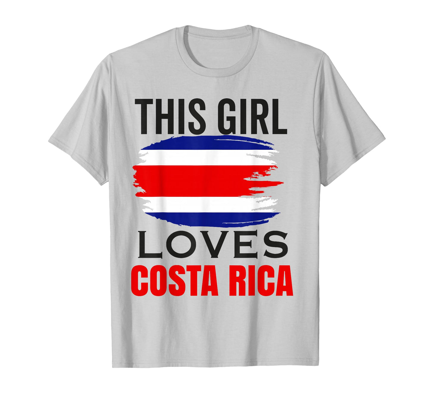 Costa Rica Flag Women Costa Rican Camiseta Mujer Souvenir T-Shirt