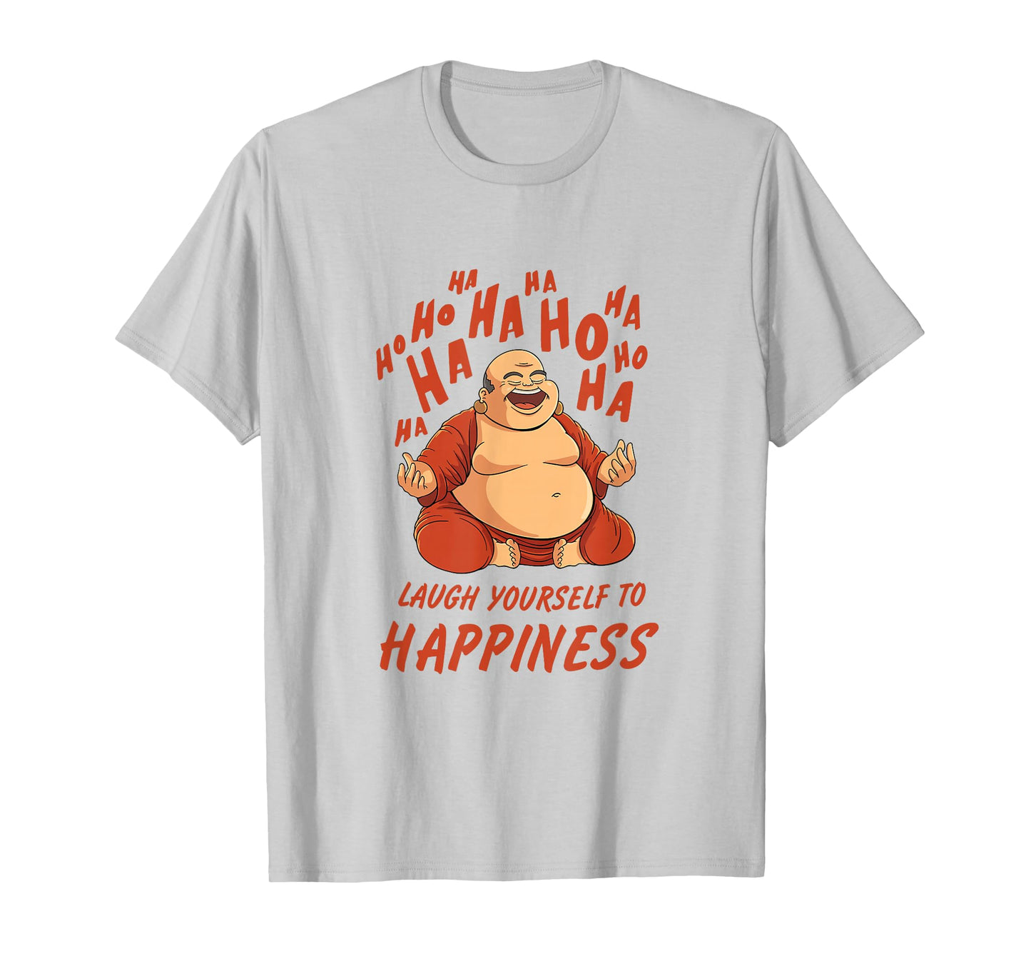 Laughing Meditation Buddha Design for Laughter Yoga Training T-Shirt