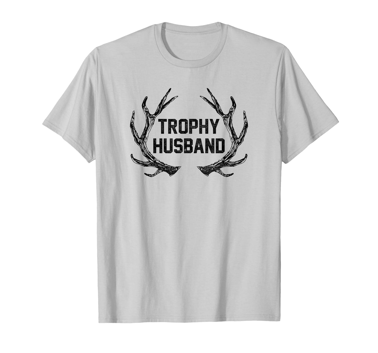 Trendy Trophy Husband Antler Logo T-Shirt