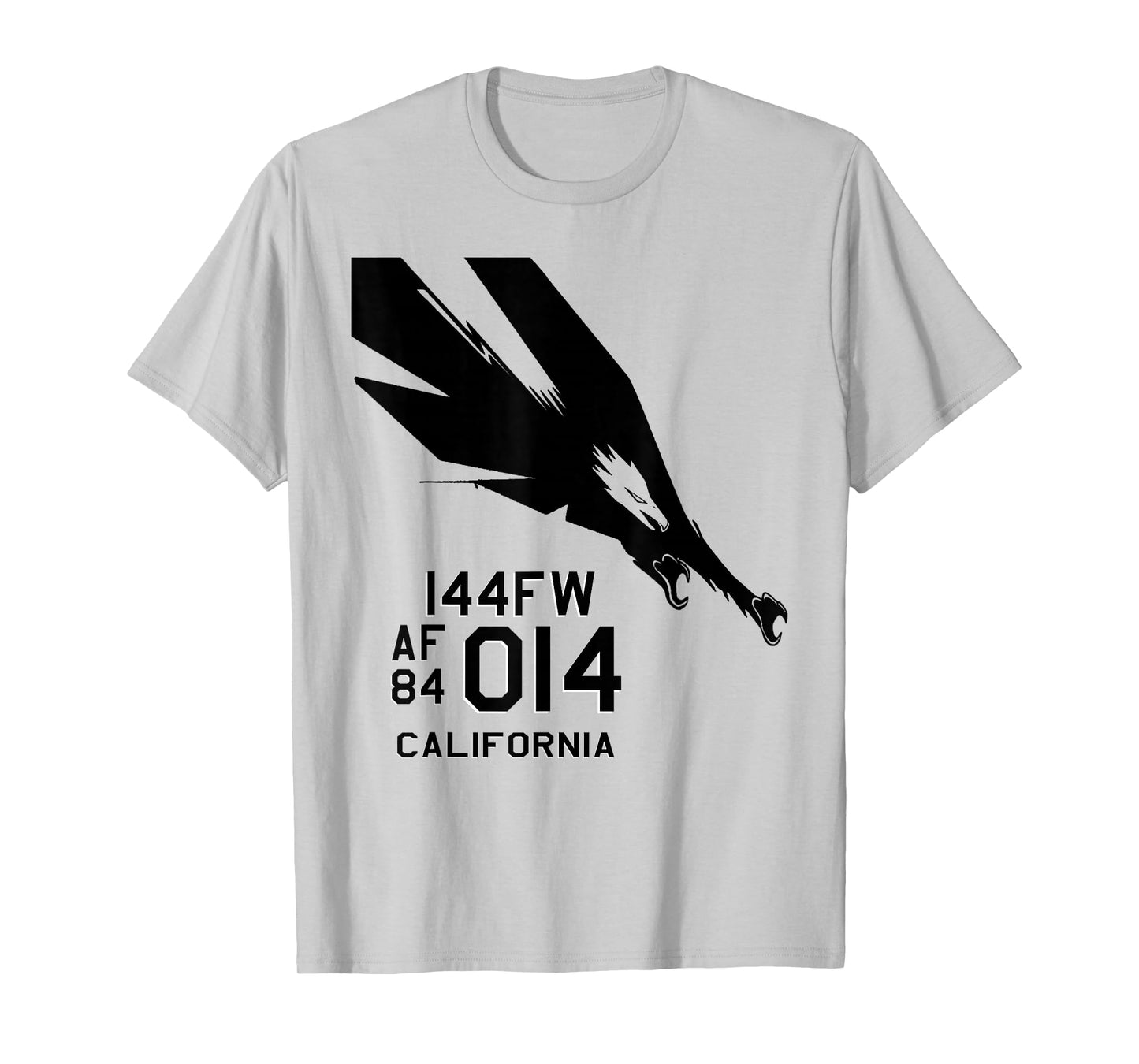 144th FW Fighter Wing F-15 Military Pilot California T-Shirt T-Shirt