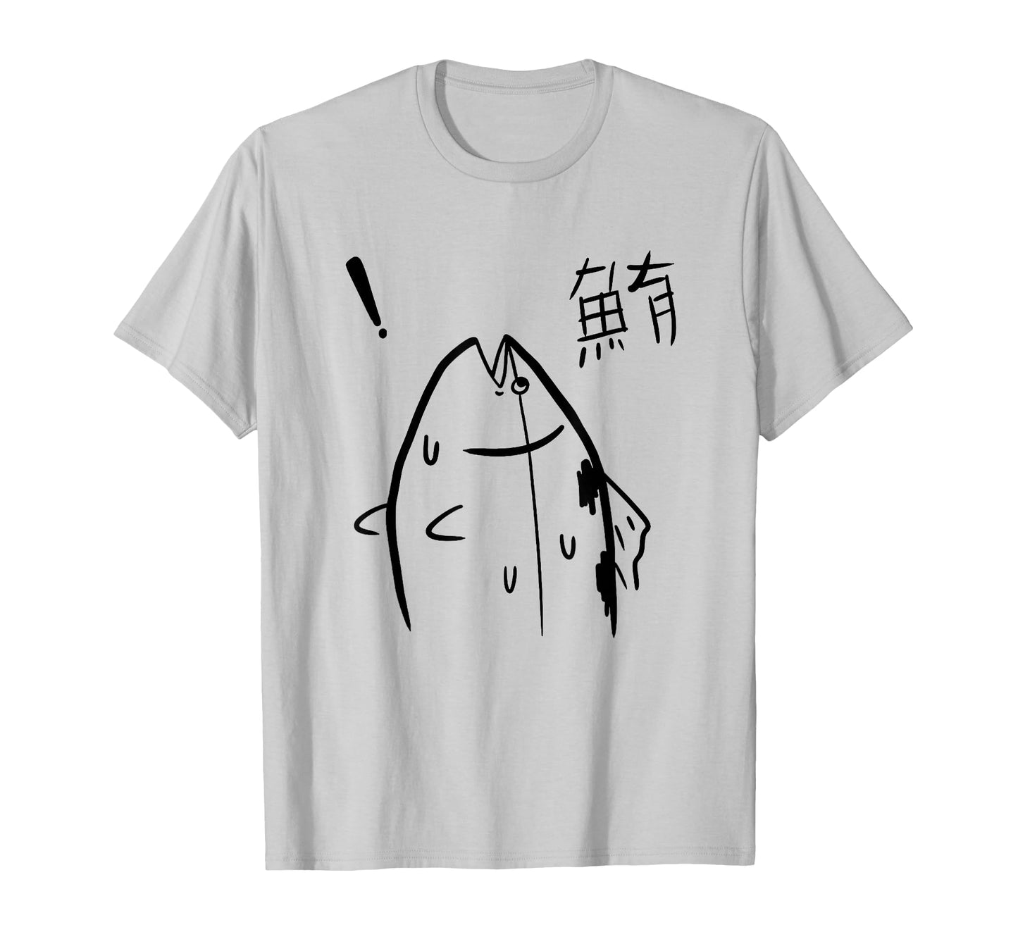 Harajuku Fish Manga Fish Graphic Design T-Shirt