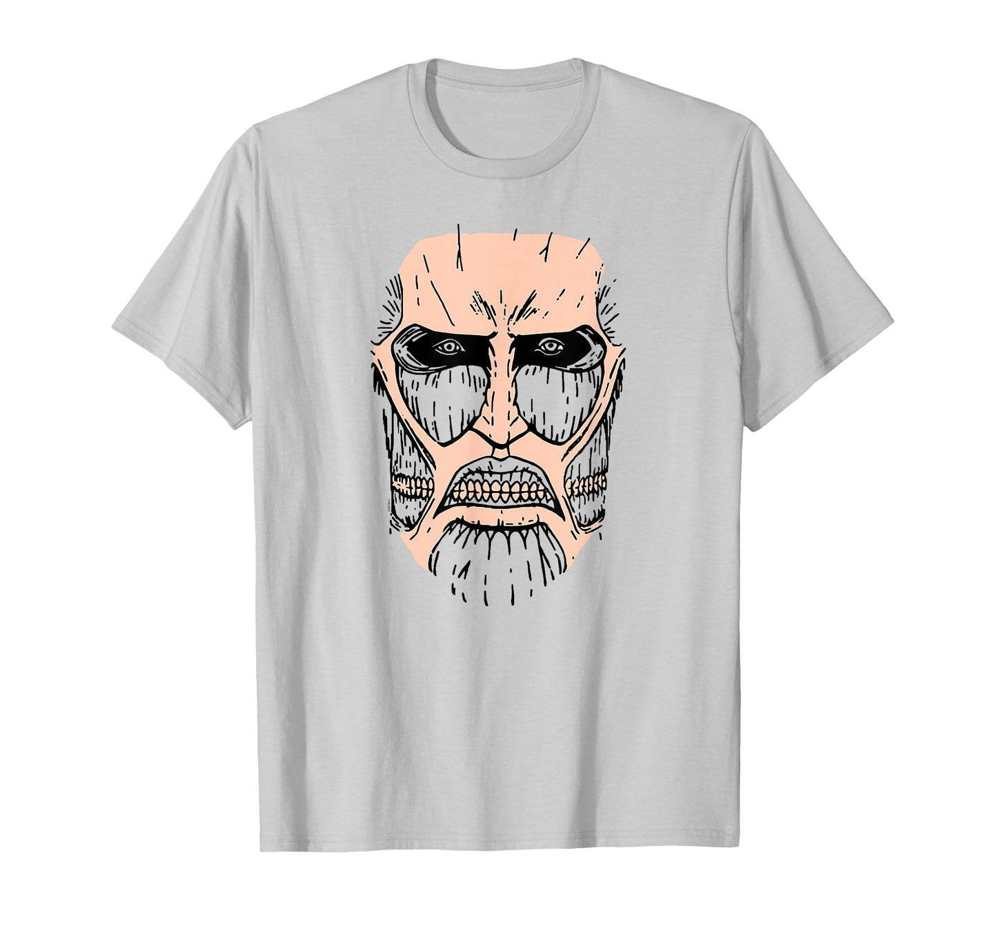 Attack on Titan Colossal Titan Face Costume Anime T-Shirt