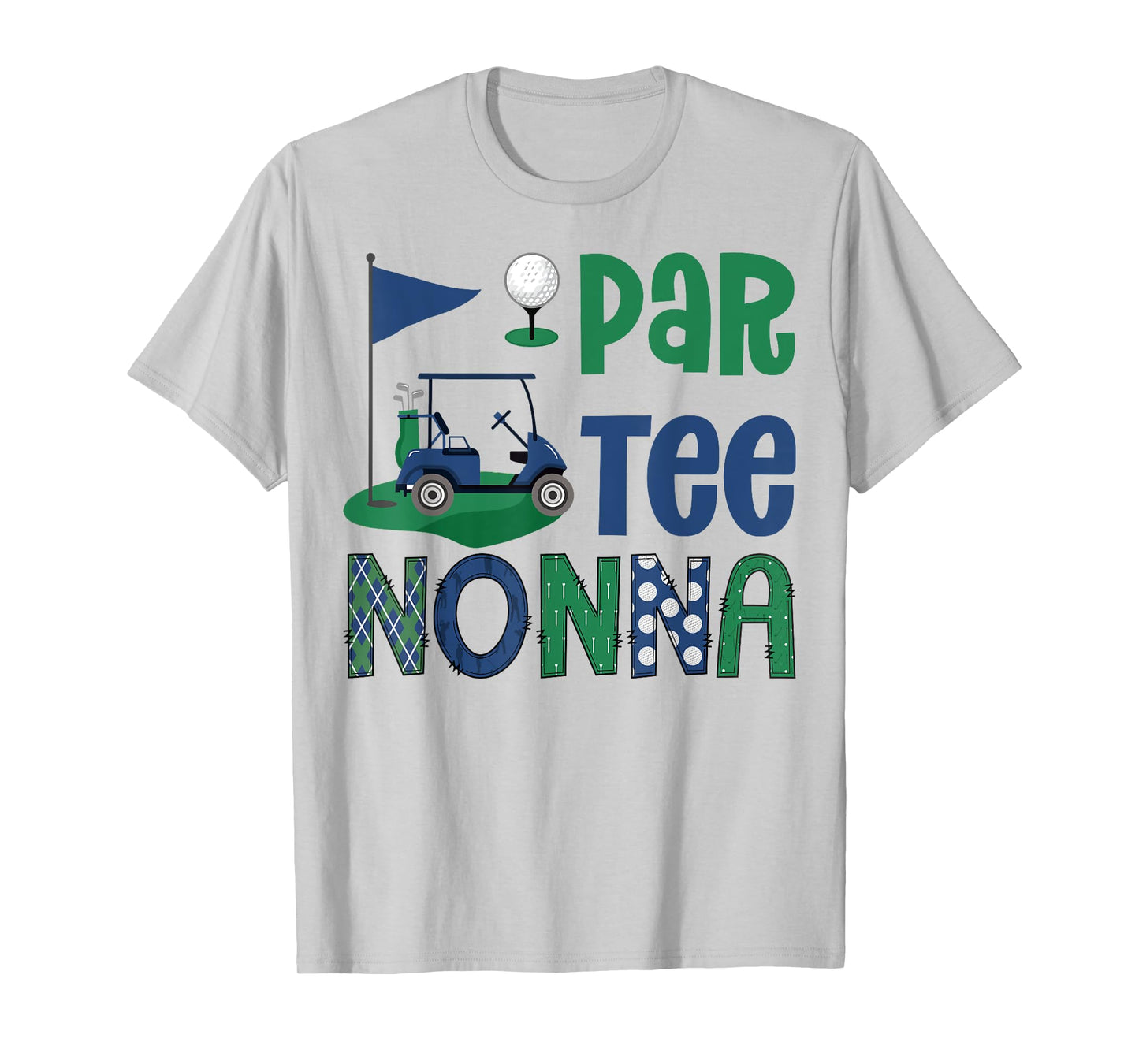 Par-Tee Nonna Golf Lover Birthday Party Family Matching T-Shirt
