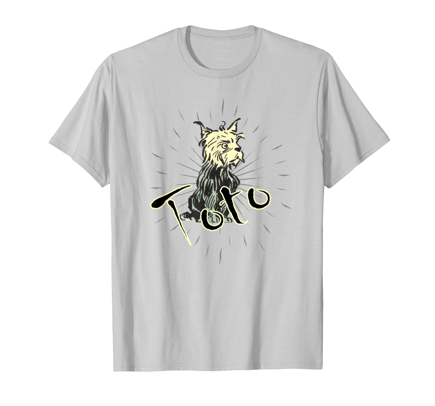Toto Wizard of Oz, Cute Smart Famous Cairn Terrier Dog Art T-Shirt