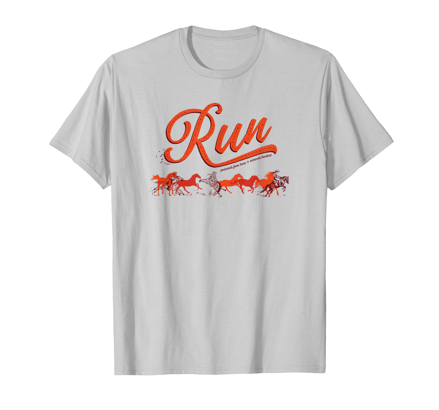 Miranda Lambert Run Postcards From Texas T-Shirt