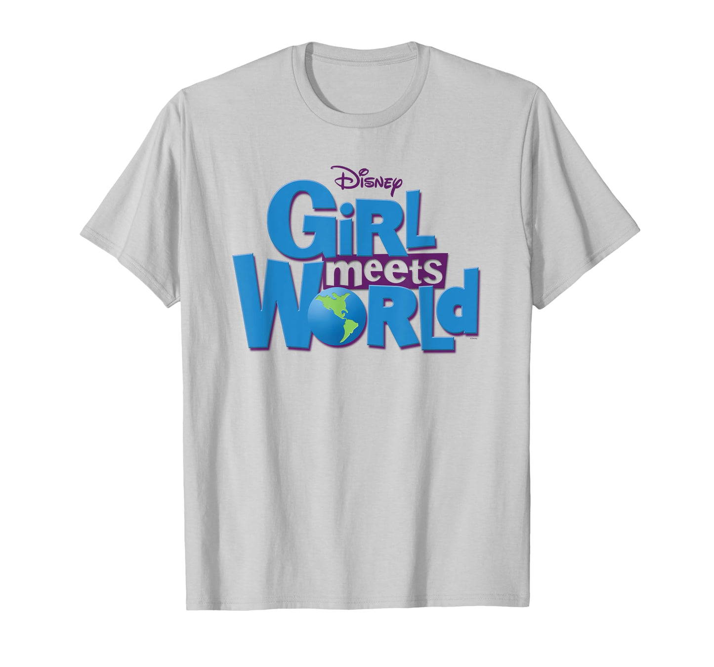 Disney Channel Girl Meets World Official TV Series Logo T-Shirt