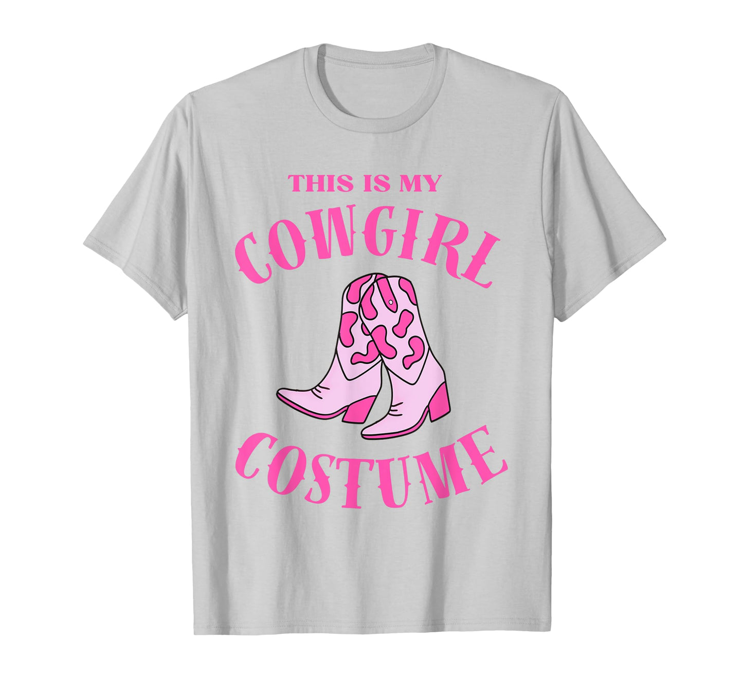 This Is My Cowgirl Costume Women Western Cowboy Rodeo tee T-Shirt