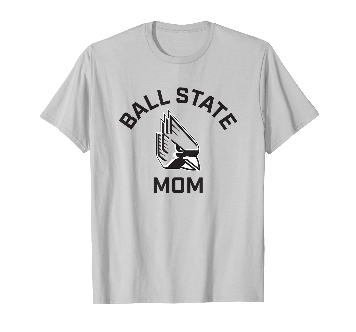 Ball State University Cardinals Arched Mom T-Shirt