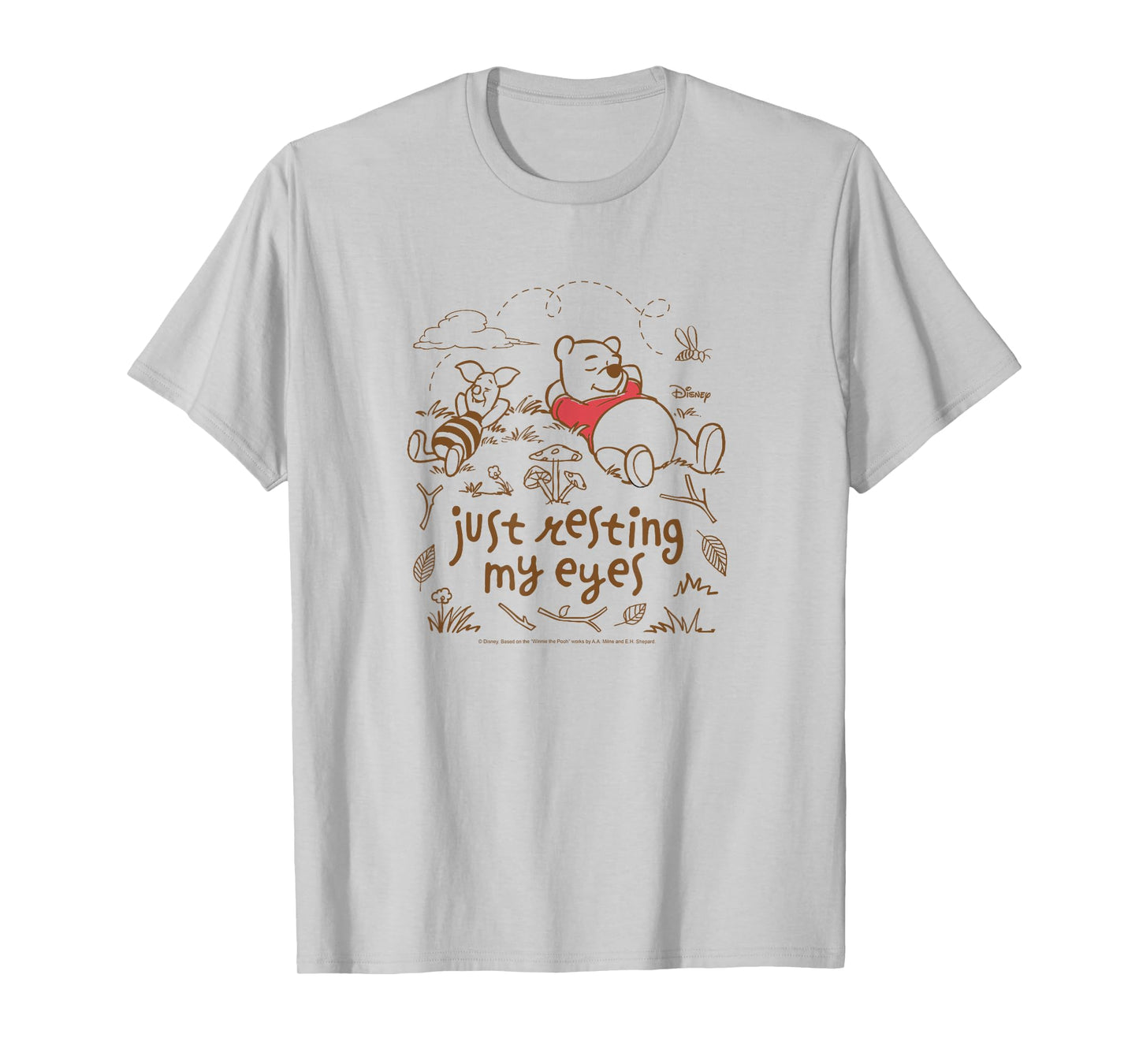 Winnie The Pooh - Just Resting My Eyes T-Shirt