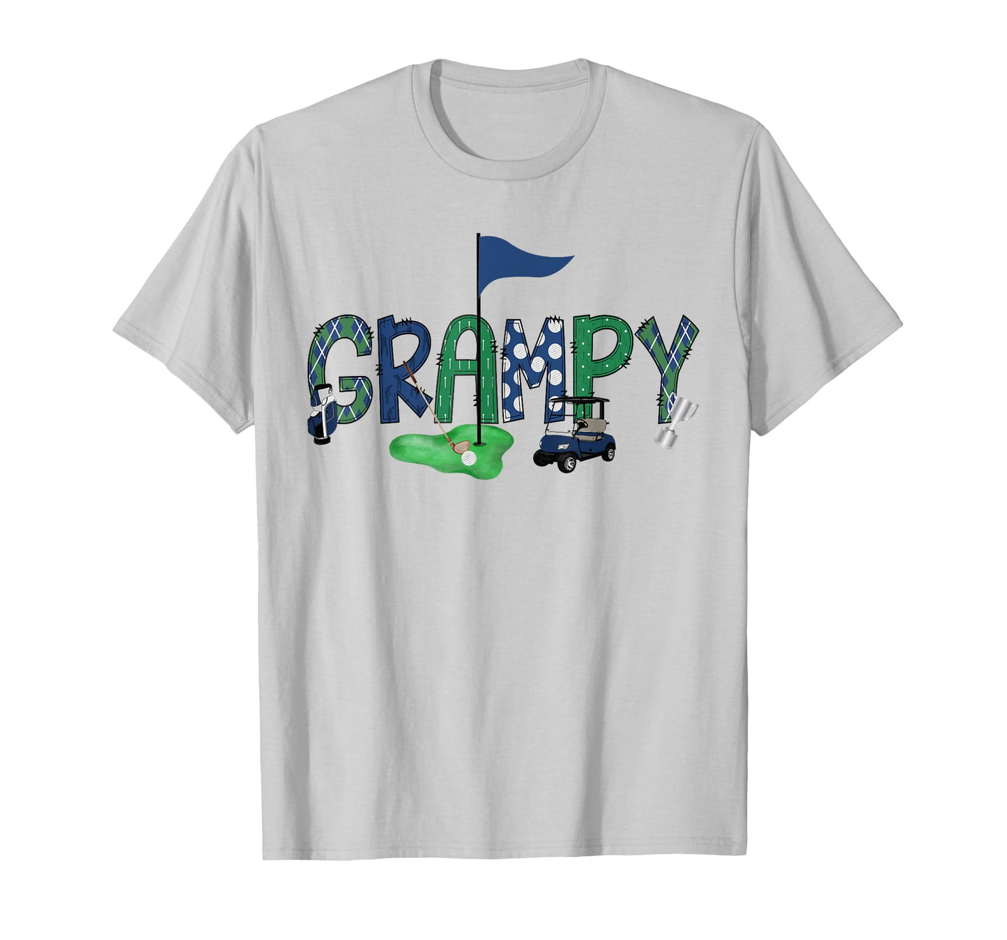 Grampy Of The Birthday Boy Hole in One Golf Sport Matching T-Shirt