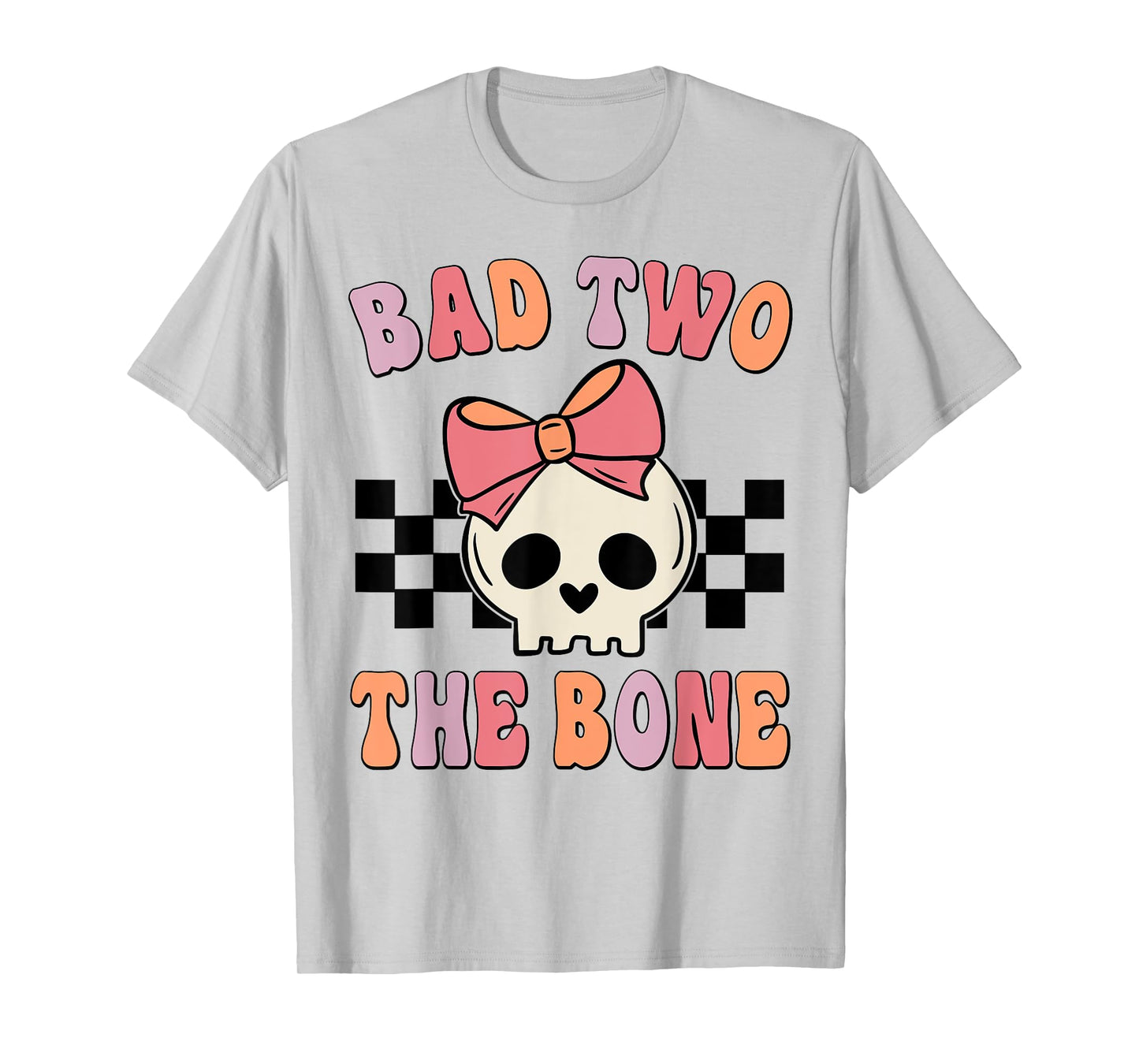 Bad Two the Bone Birthday 2 Years Old Birthday Kid Girl T-Shirt