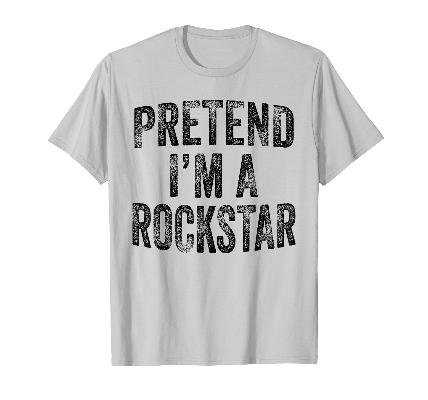 Pretend I'm A Rockstar Family Halloween Rock Star Costume T-Shirt