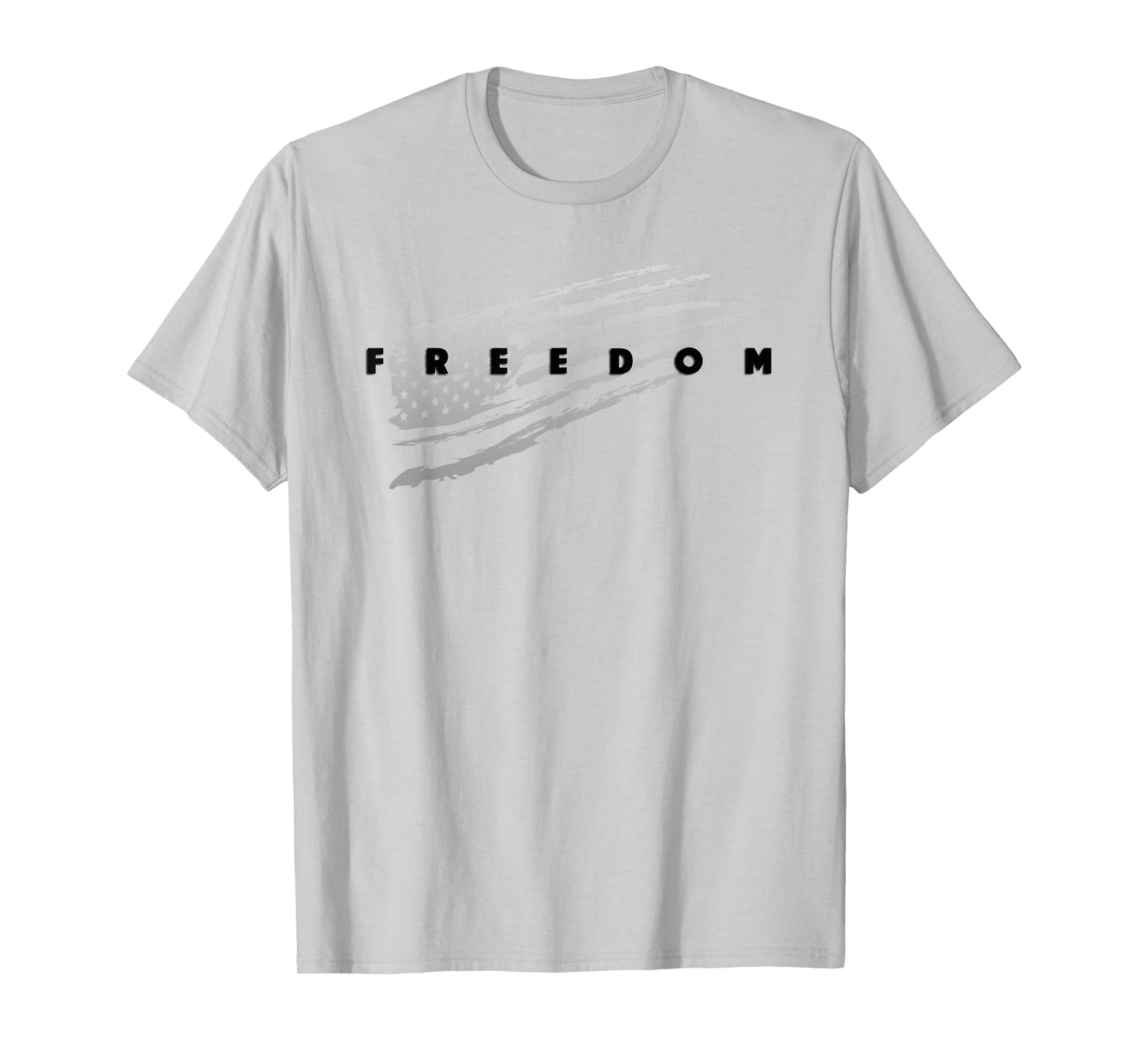 Distressed American Flag Patriotic Pride Freedom T-Shirt
