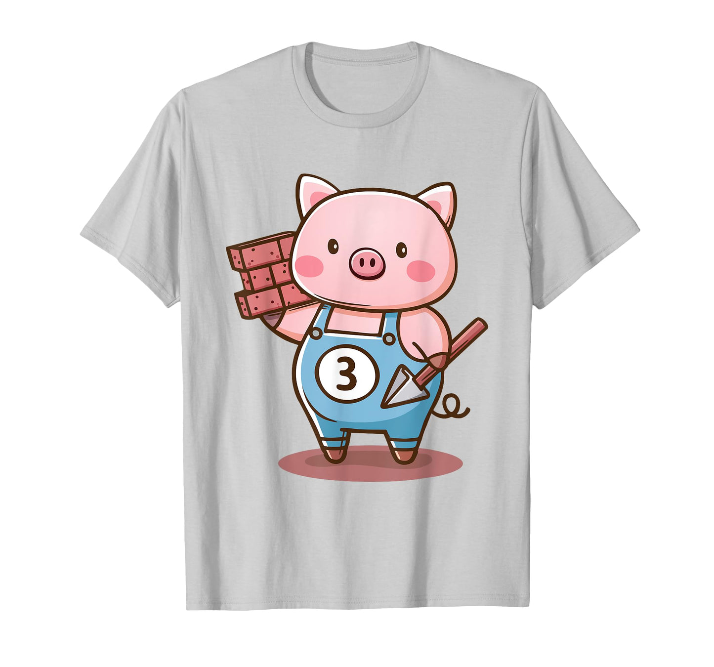Three Little Pigs Pig 3 Costume Girls Boys Adults T-Shirt