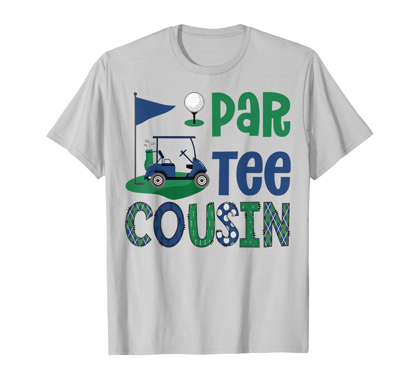 Par-Tee Cousin Golf Lover Birthday Party Family Matching T-Shirt