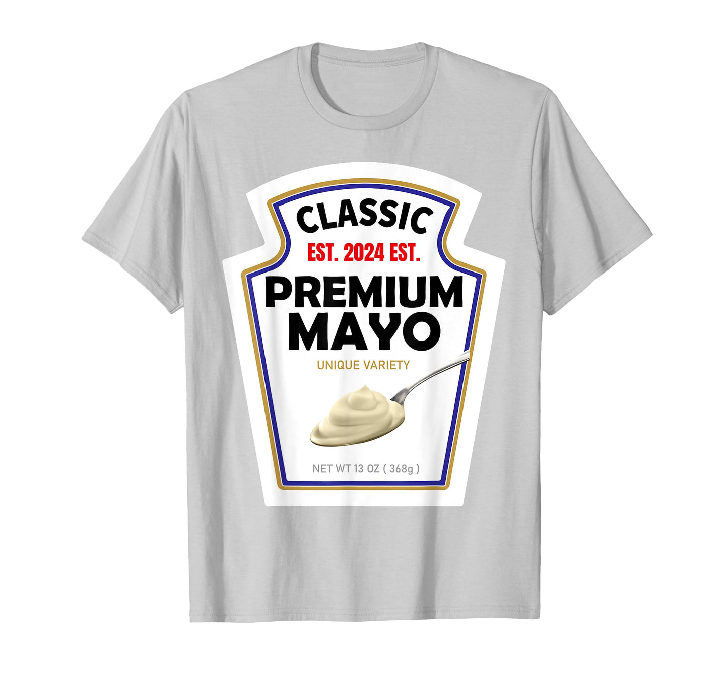 White Mayonnaise DIY Halloween Costume Couples & Group Mayo T-Shirt