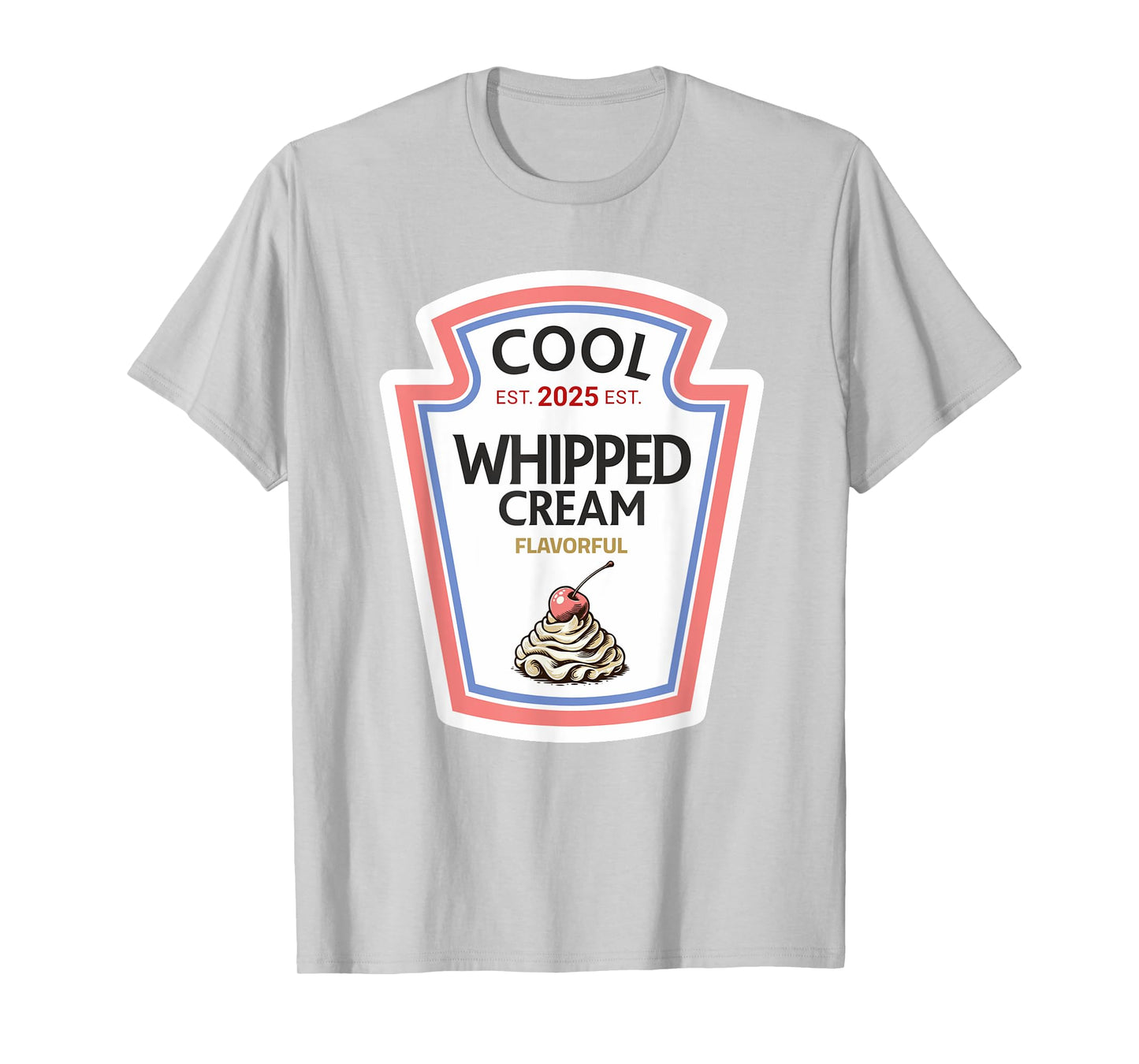 funny halloween shirt 2025 Gift Cool Whipped Cream DIY T-Shirt
