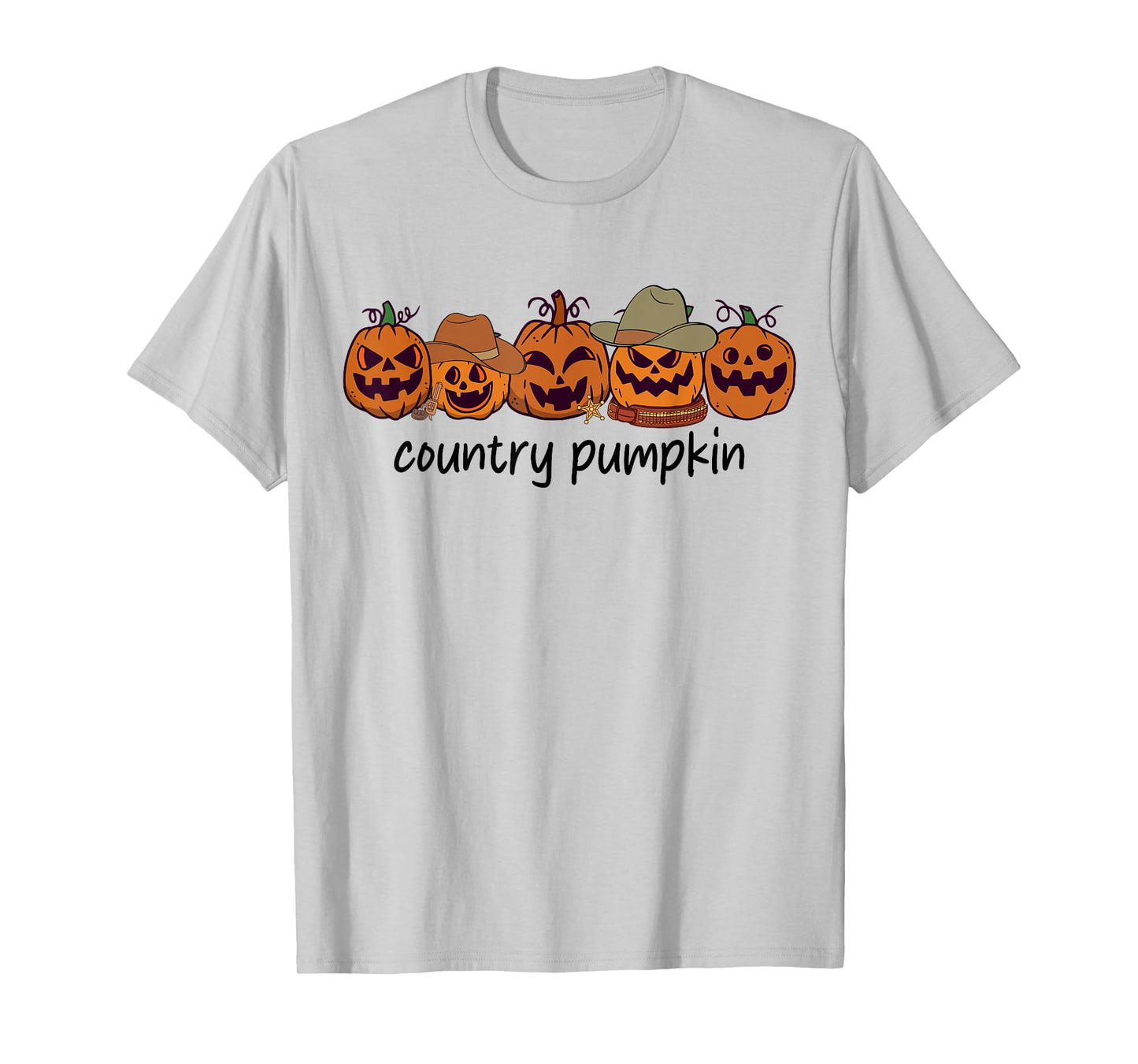 Howdy, Pumpkin Halloween, Funny Western Country Halloween T-Shirt