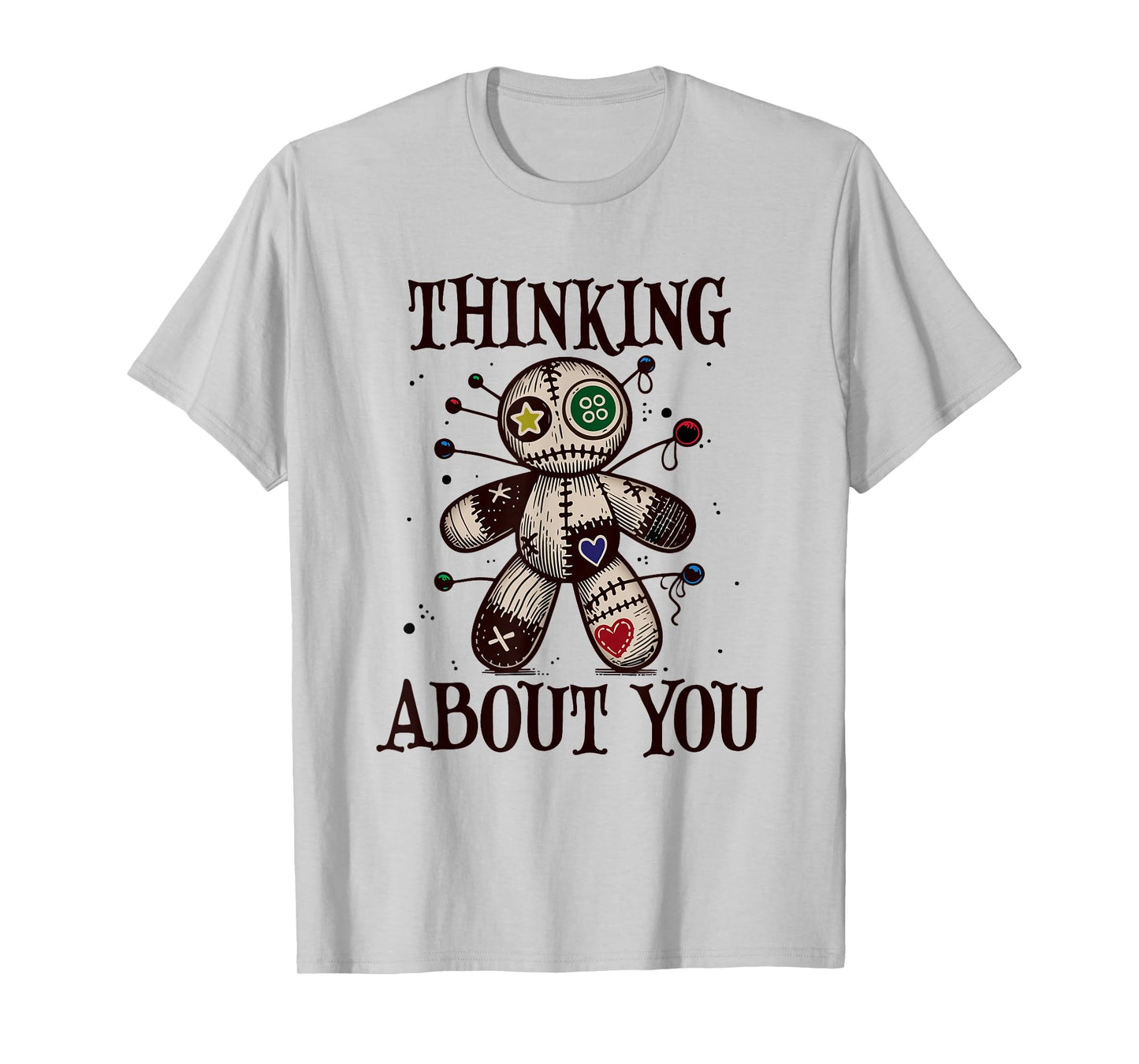 Thinking about you, Voodoo Doll T-Shirt
