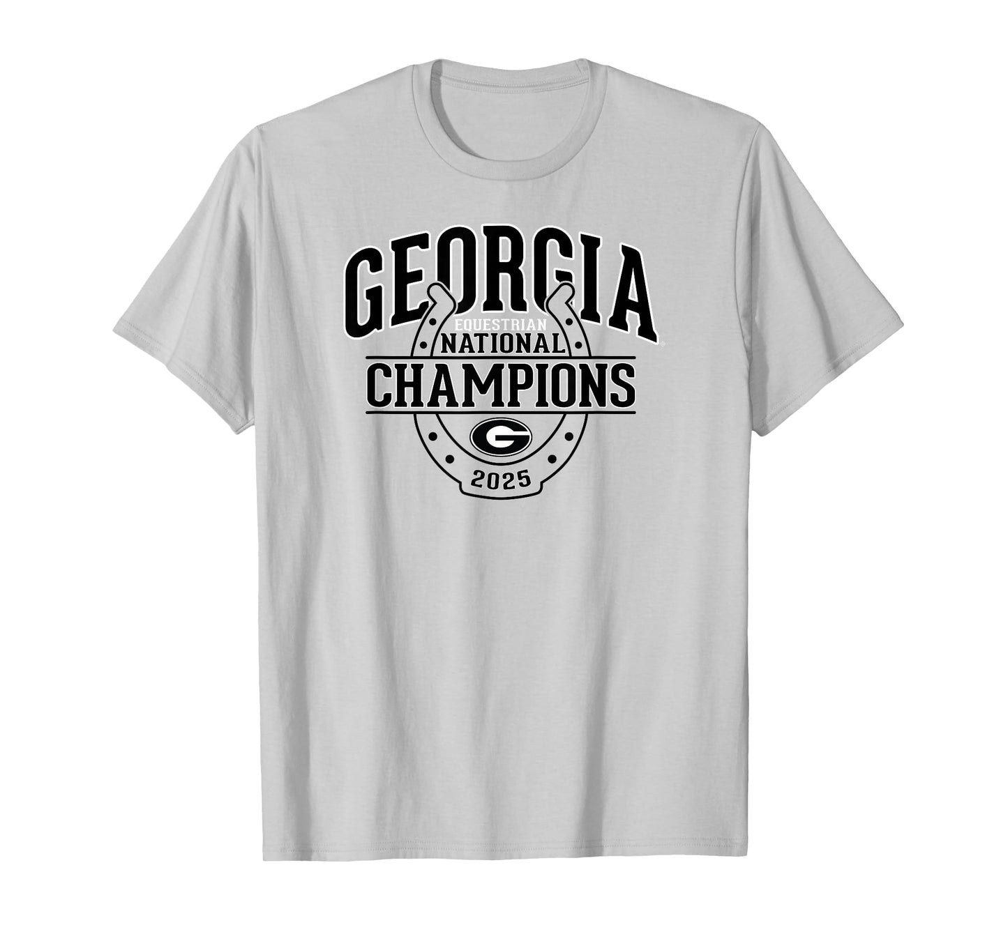 Georgia Bulldogs Equestrian National Champs 2025 T-Shirt