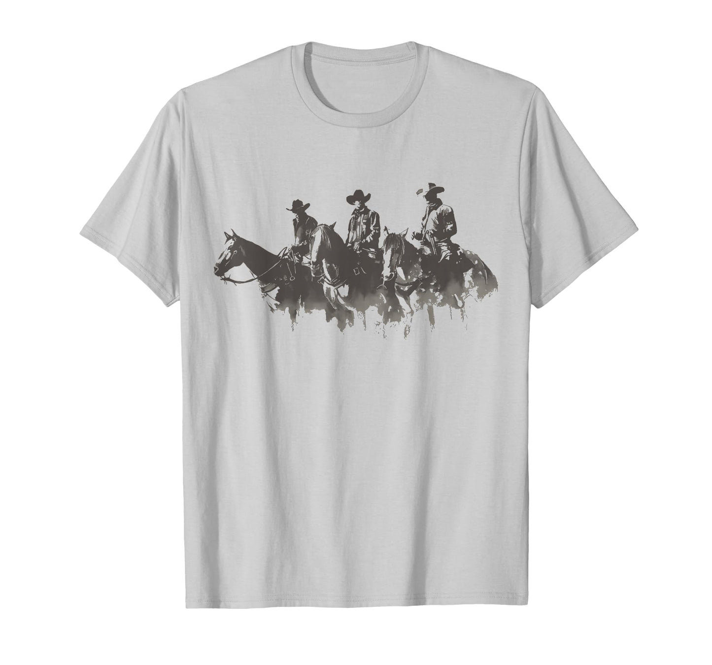 Western Vintage Cowboy Boys Men Graphic Country Aesthetic T-Shirt