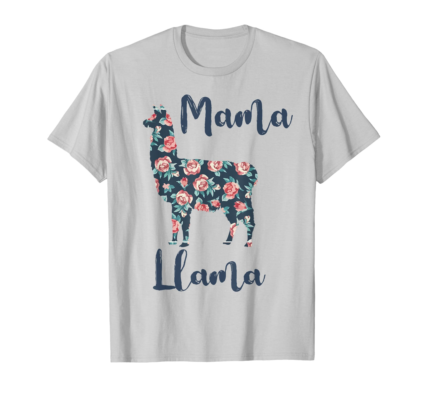 Mama Llama-Shirt Best Mom Mother Day Ever Gift Funny Women T-Shirt