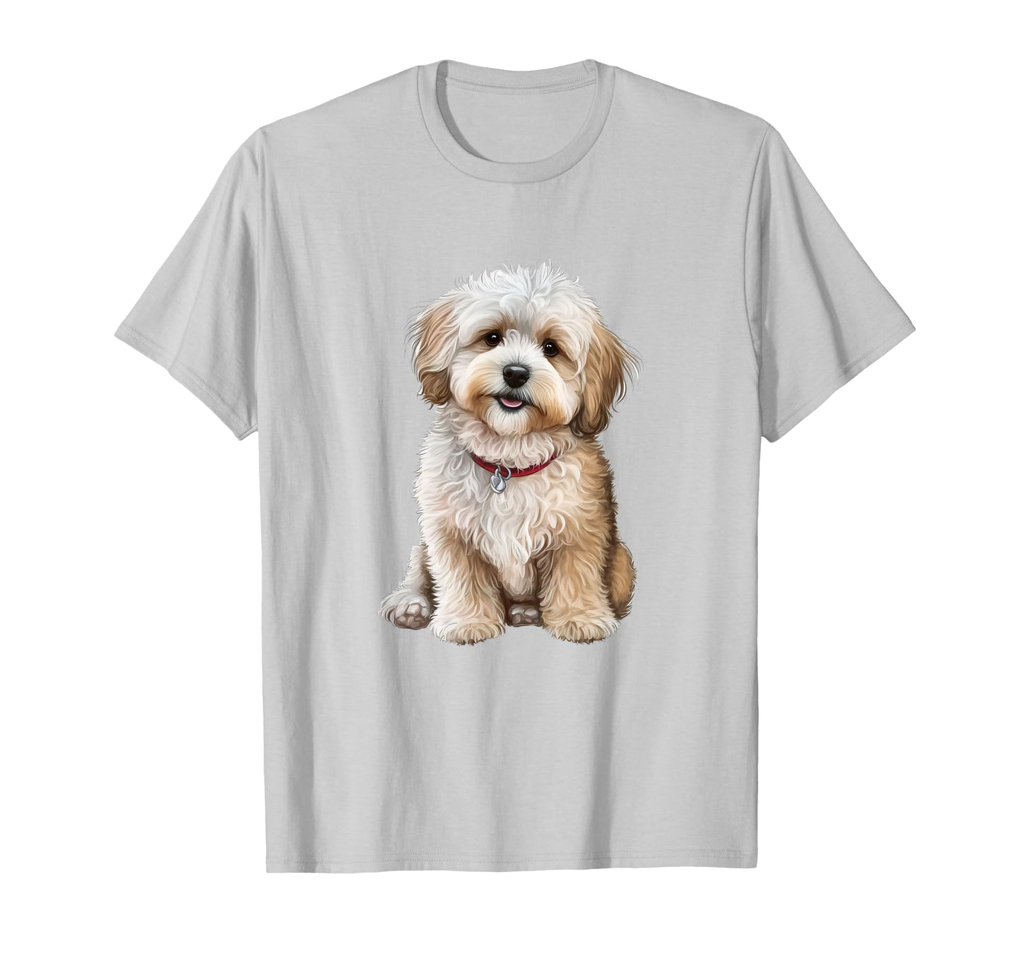 Cute Labradoodle Dog Love Design T-Shirt