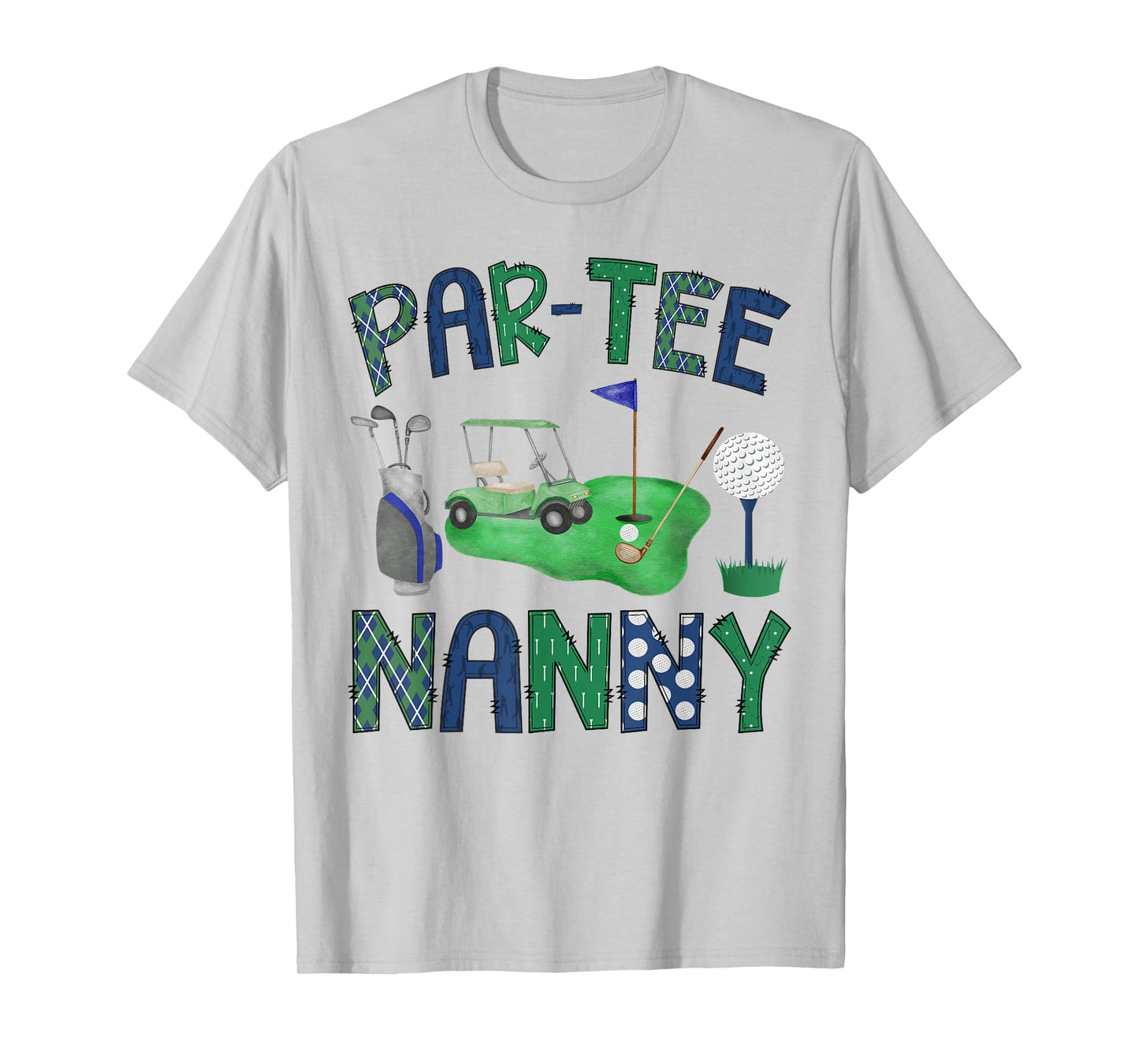 Par-Tee Nanny Hole in One Birthday Golf Lover Party T-Shirt