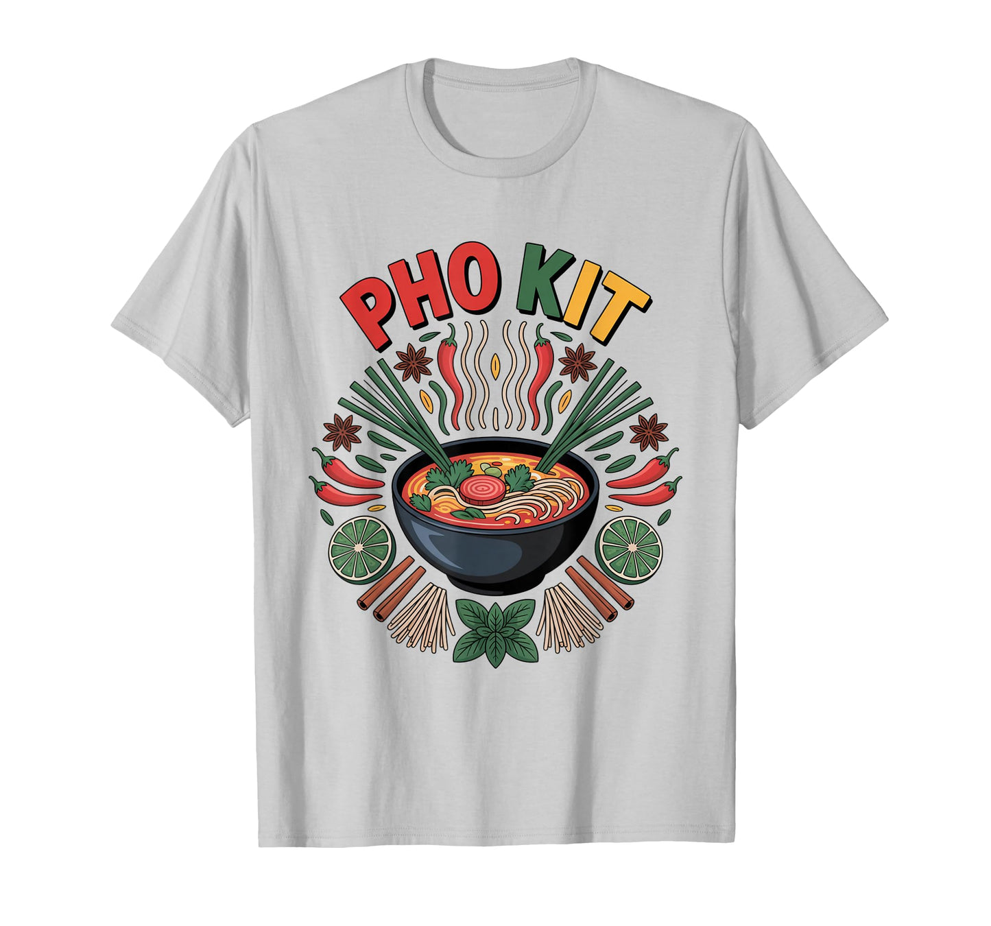 Pho Kit Soup Ingredients Pho Broth at Home Funny Pho Lover T-Shirt