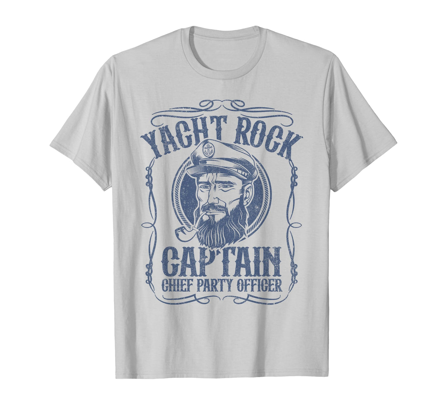 Funny Yacht Rock Captain Pontoon Boat Party Music Boating T-Shirt