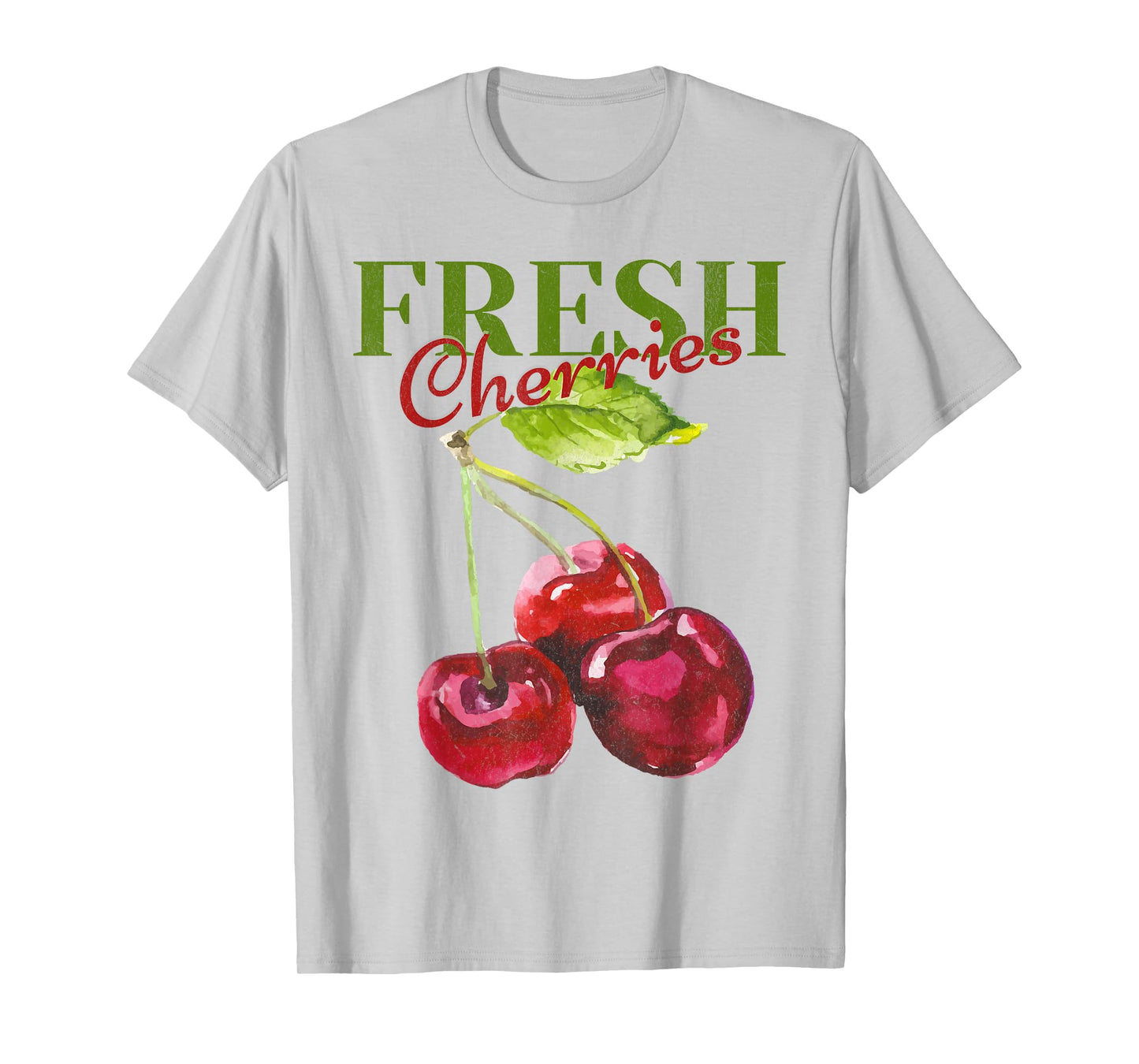 Fresh Cherries Homestead Homegrown Farmhouse Farmer T-Shirt