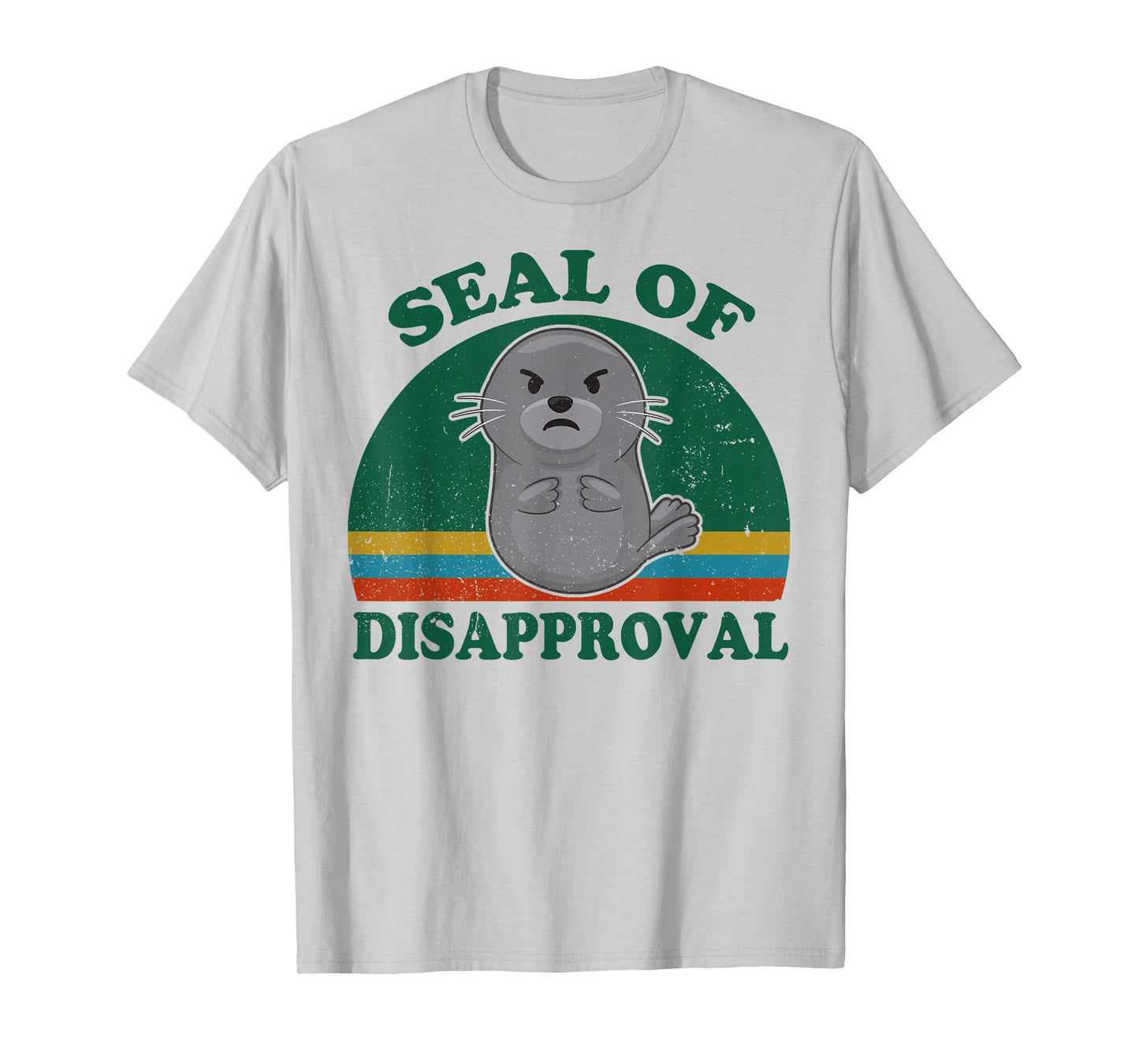 Funny Seal of Disapproval for Beach Ocean Animal Lover T-Shirt