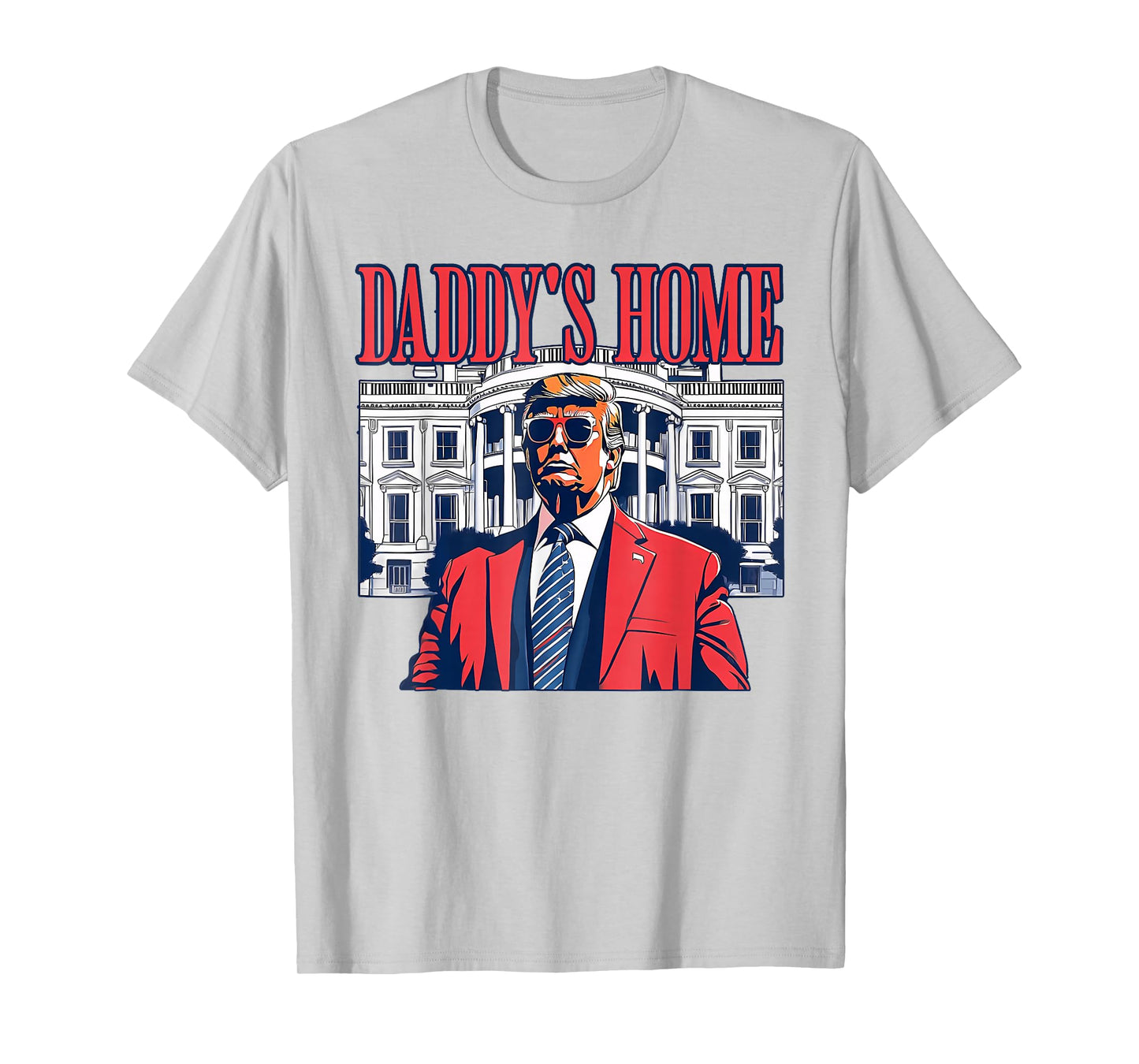 Funny Daddy's Home Trump Pink 2025 Take America Back 2025 T-Shirt