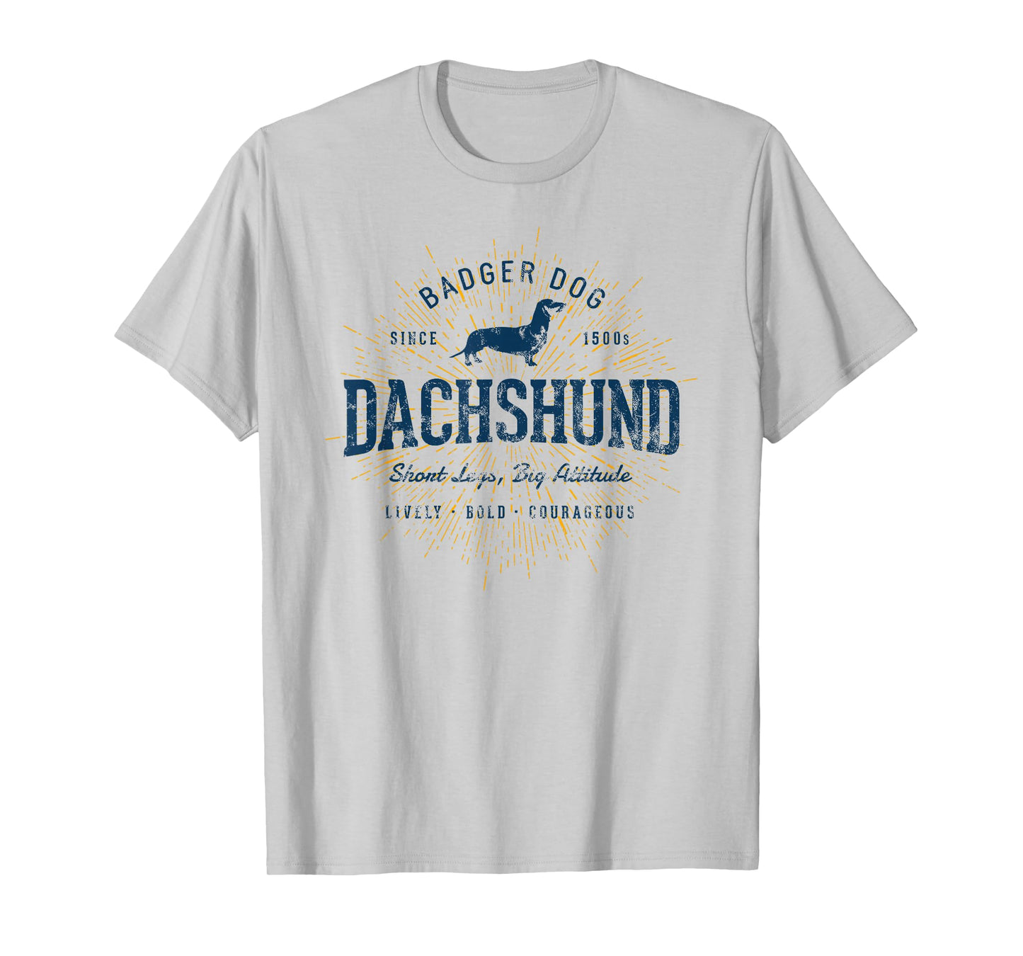Retro Dachshund Vintage T-Shirt