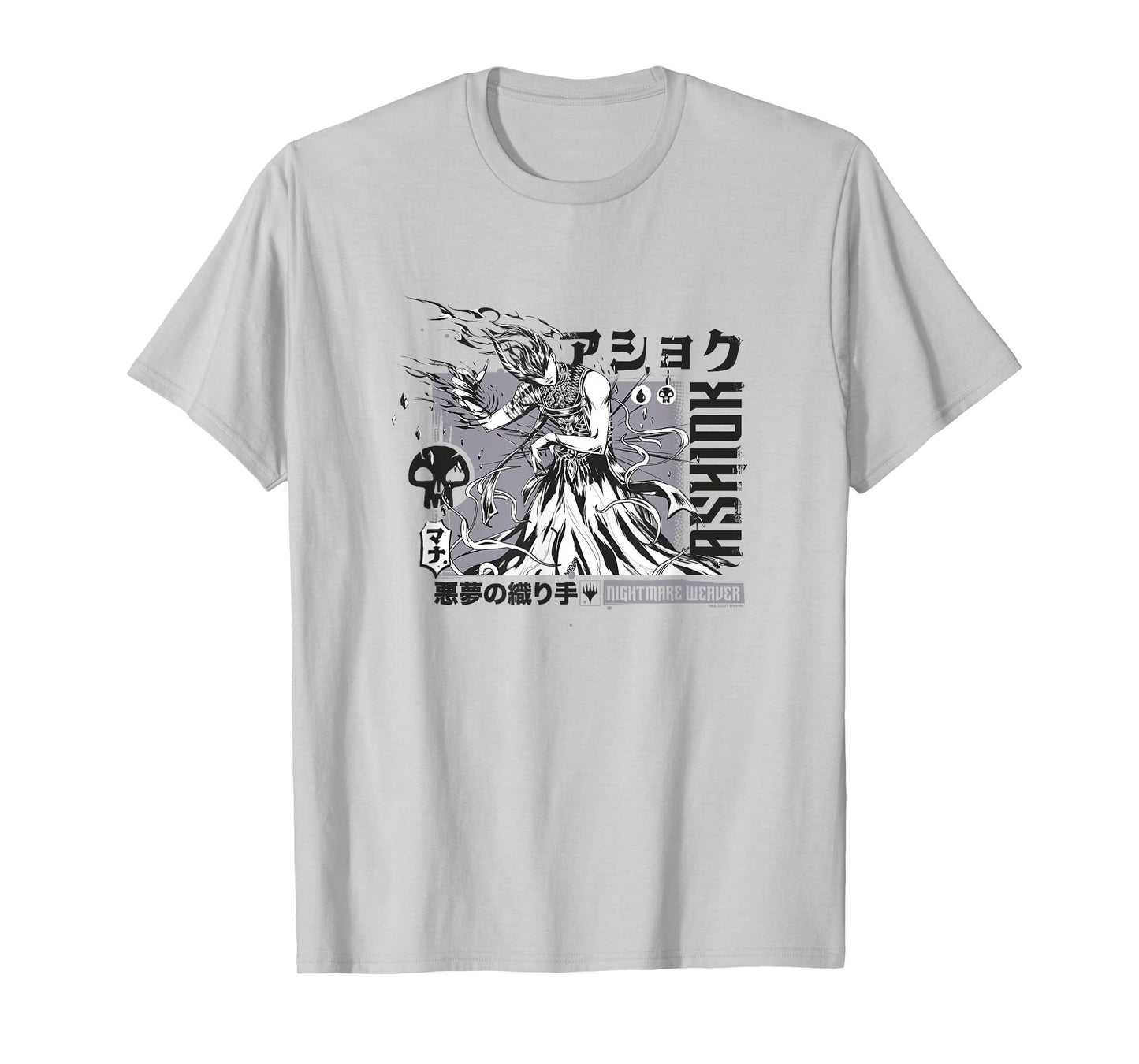 Magic: The Gathering Iconic Ashiok Nightmare Weaver Manga T-Shirt