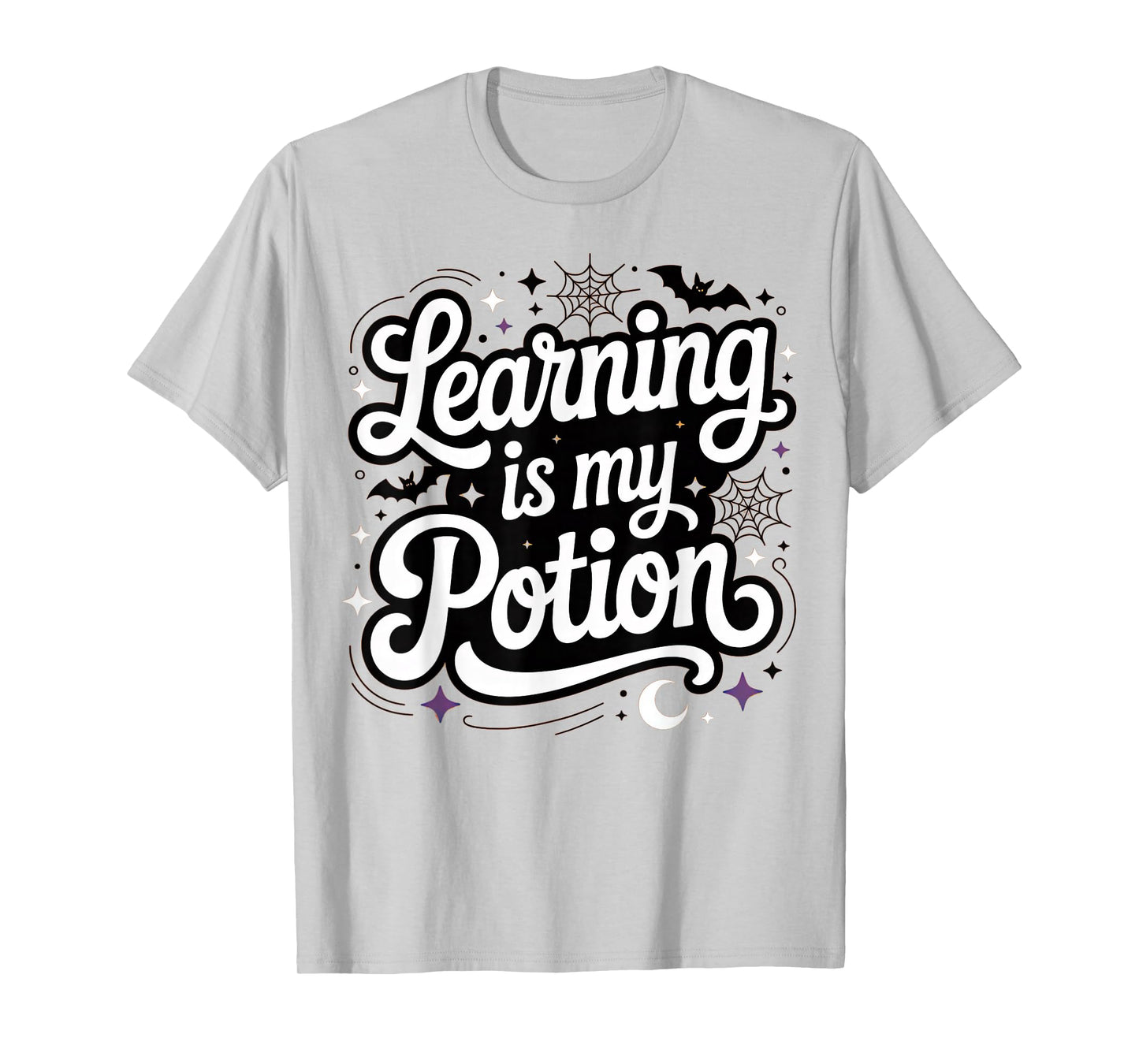 Cute Educator School Halloween Learning is My Potion T-Shirt